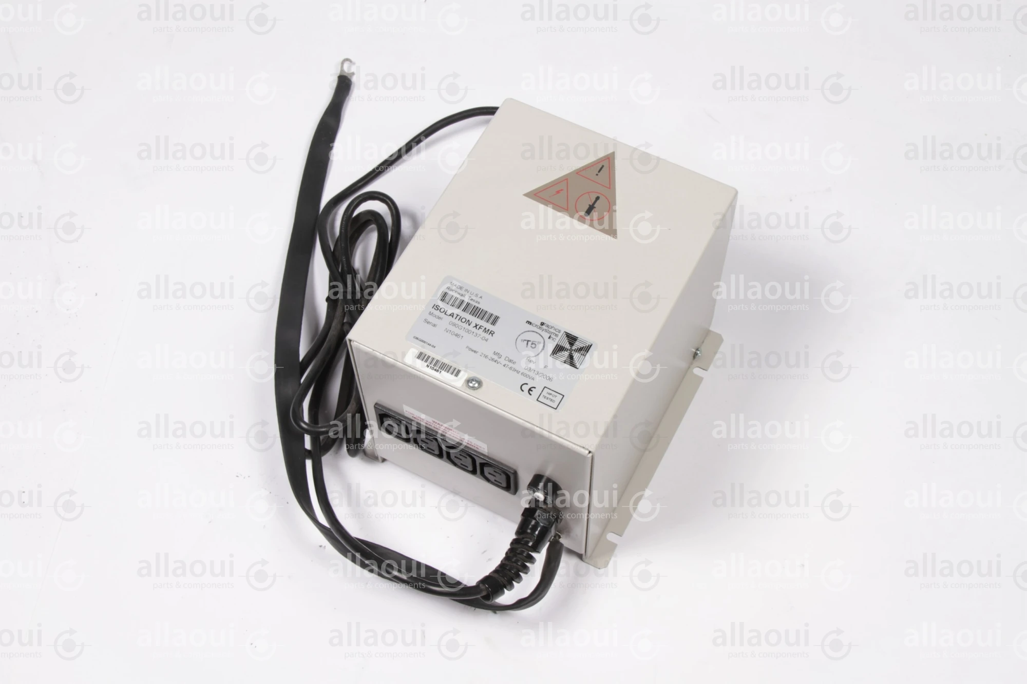 GMI Graphics Microsystems Transformer Isolation XFMR 090G100137-04 GMI Graphics Microsystems Transformer Isolation XFMR 090G100137-04