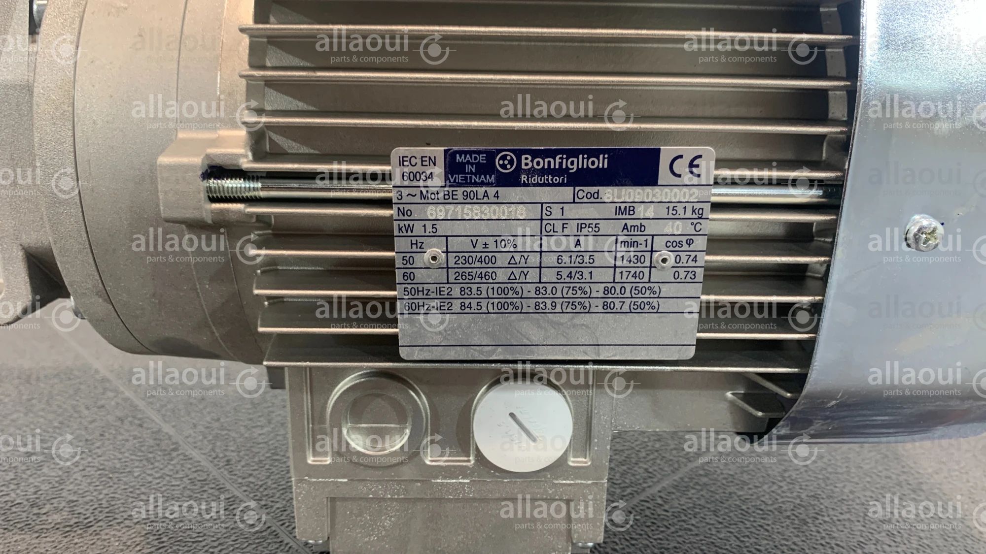 Bonfiglioli Motor BE 90LA 4 BE 90LA 4 Bonfiglioli Motor BE 90LA 4 BE 90LA 4