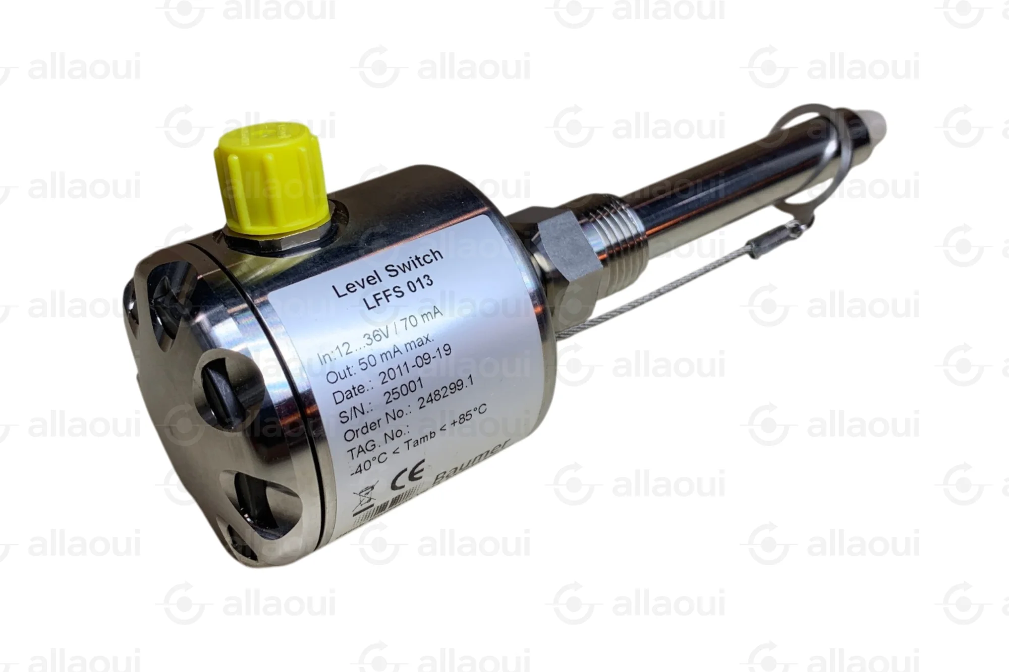 Baumer Level Sensor PNP/NPN M12 IP67 LFFS-013.0 Baumer Level Sensor PNP/NPN M12 IP67 LFFS-013.0