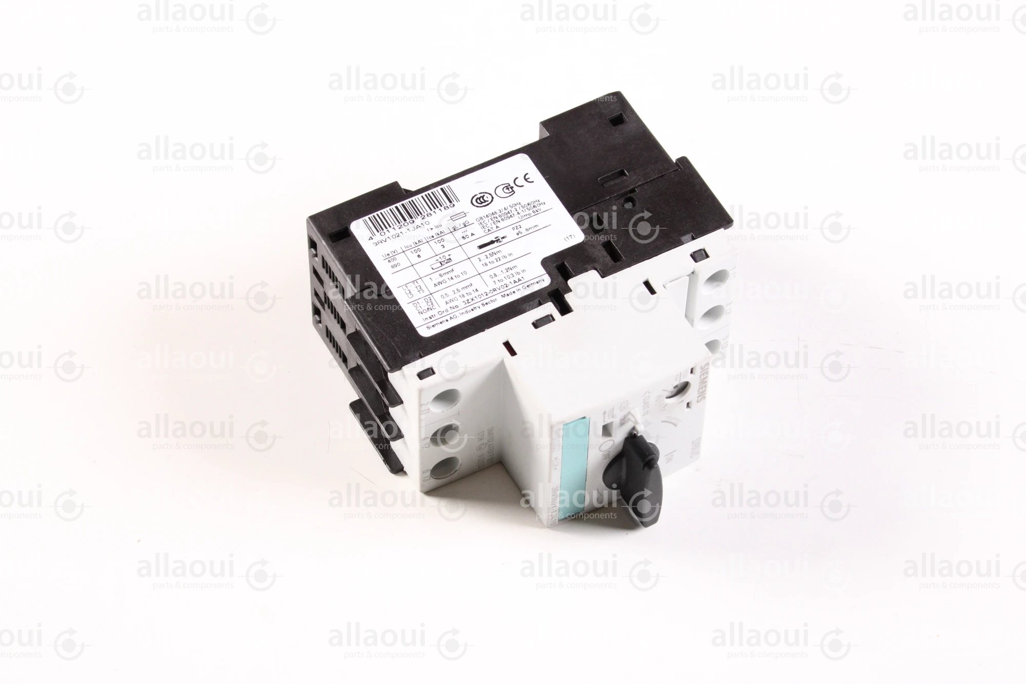 Siemens Circuit Breaker 3RV1021-0JA10 Siemens Circuit Breaker 3RV1021-0JA10