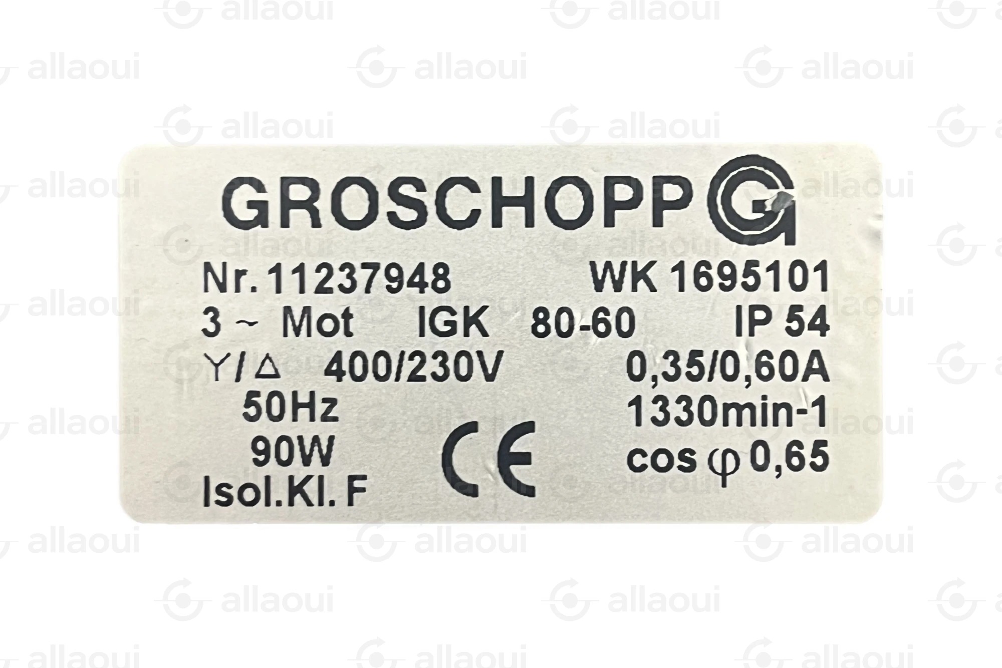 Groschopp Motor VE 31-K-R-31-S Groschopp Motor VE 31-K-R-31-S