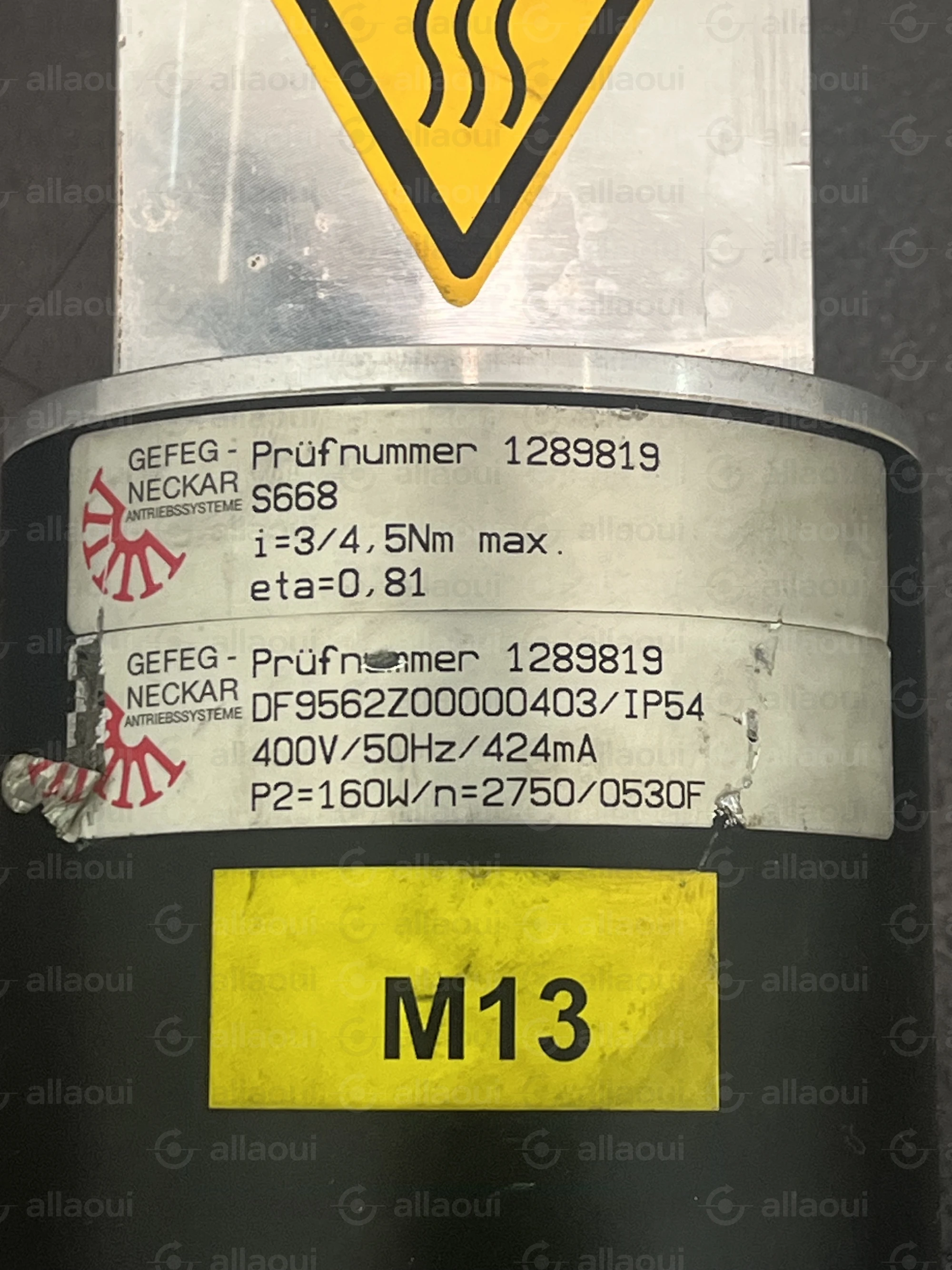 Gefeg-Neckar Motor DF9562Z00000403/IP54 Gefeg-Neckar Motor DF9562Z00000403/IP54