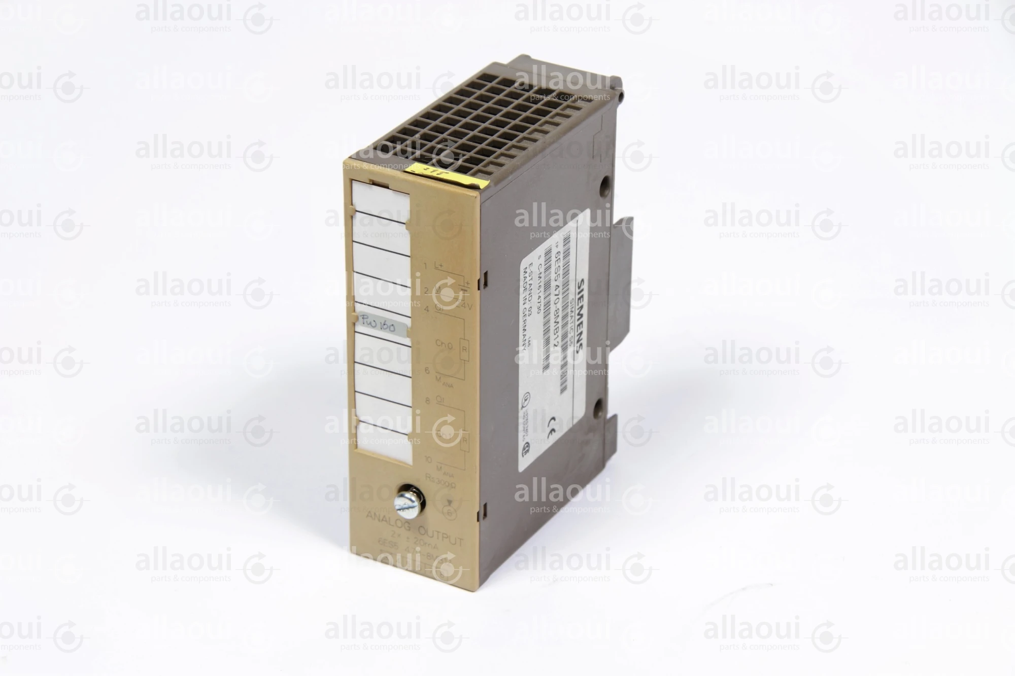Siemens Analog Output 6ES5 470-8MB12 E-Stand:03 Siemens Analog Output 6ES5 470-8MB12 E-Stand:03