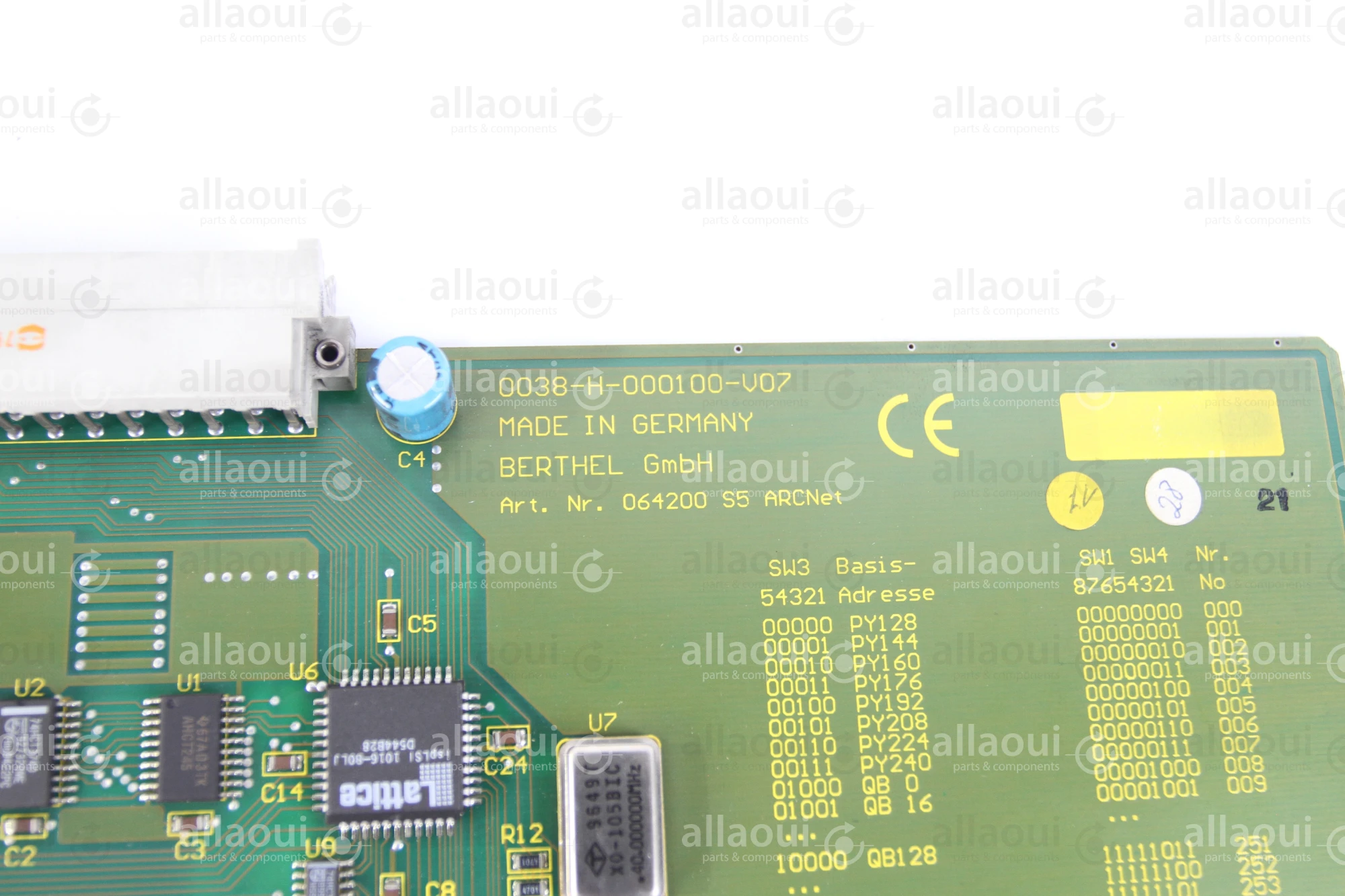 Berthel Board 0038-H-000100 EZ07.3 Berthel Board 0038-H-000100 EZ07.3