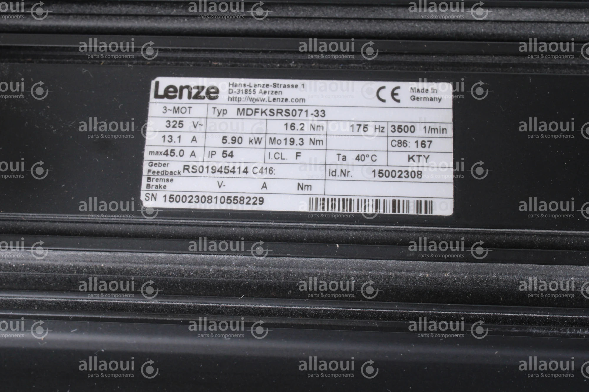 Lenze Servomotor M3 MDFKSRS071-33 Lenze Servomotor M3 MDFKSRS071-33