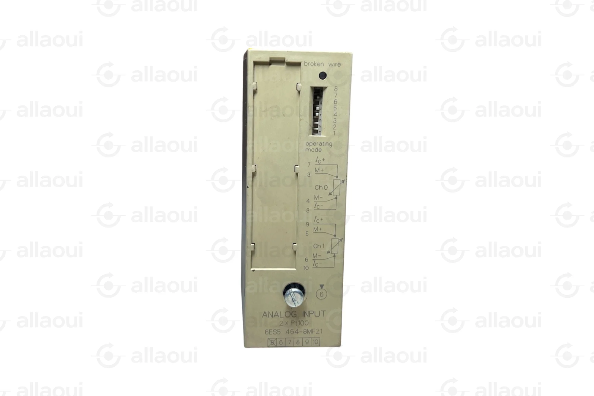 Siemens Siemens Simatic S5 Analog Input Module 2x PT100 6ES5 464-8MF21 Siemens Siemens Simatic S5 Analog Input Module 2x PT100 6ES5 464-8MF21