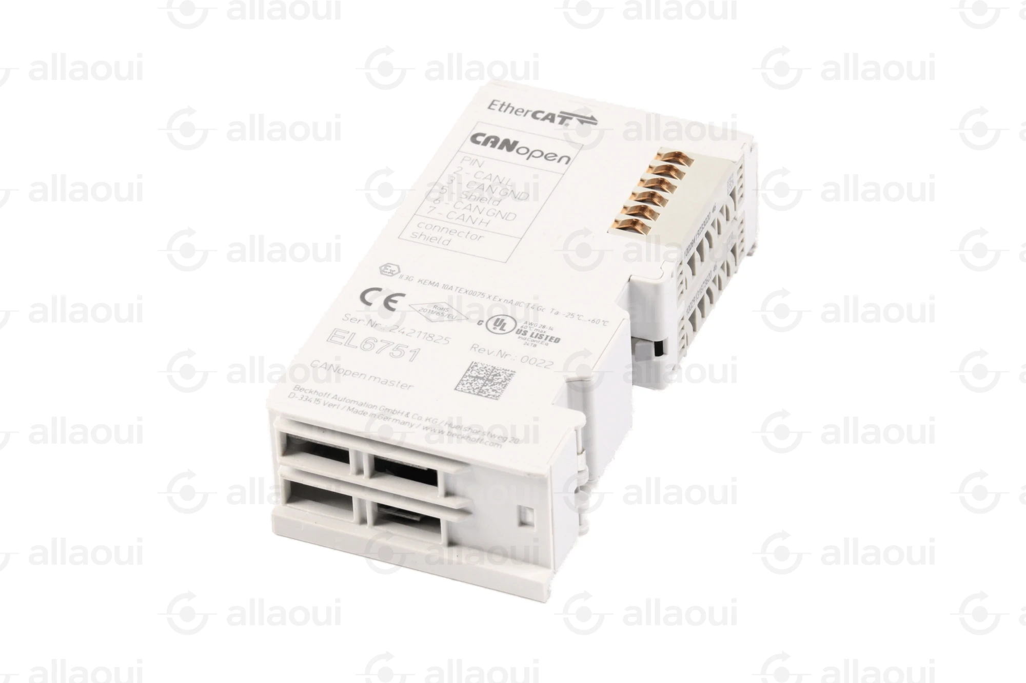 Beckhoff CANopen-Master EL6751 Beckhoff CANopen-Master EL6751