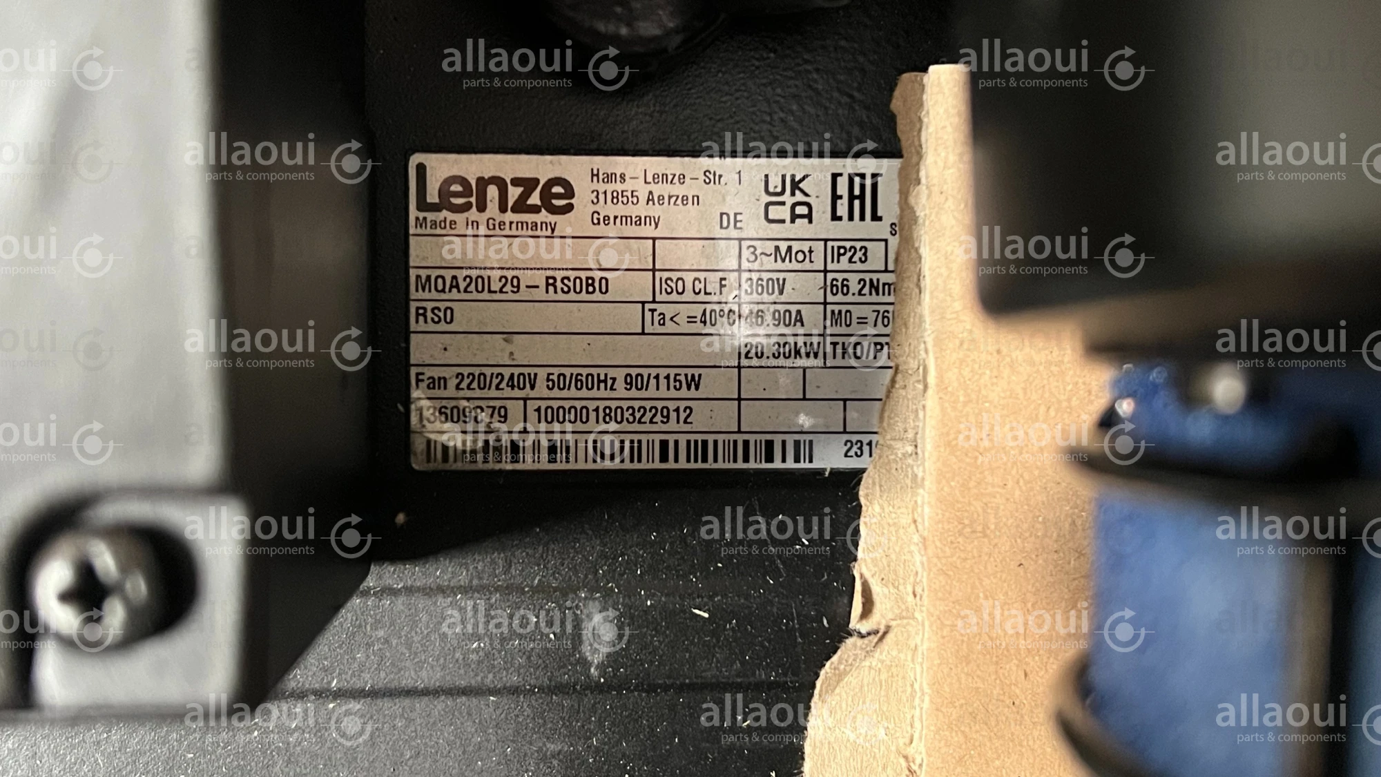 Lenze Motor MQA20L29-RS0B0 Lenze Motor MQA20L29-RS0B0
