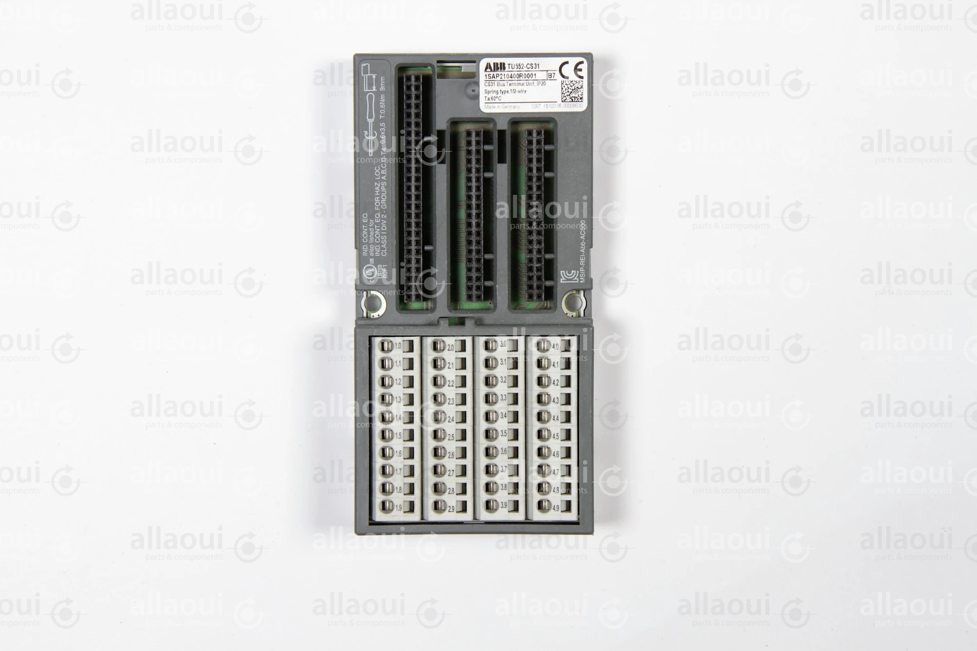 ABB Bus Terminal Block TU552-CS31 ABB Bus Terminal Block TU552-CS31