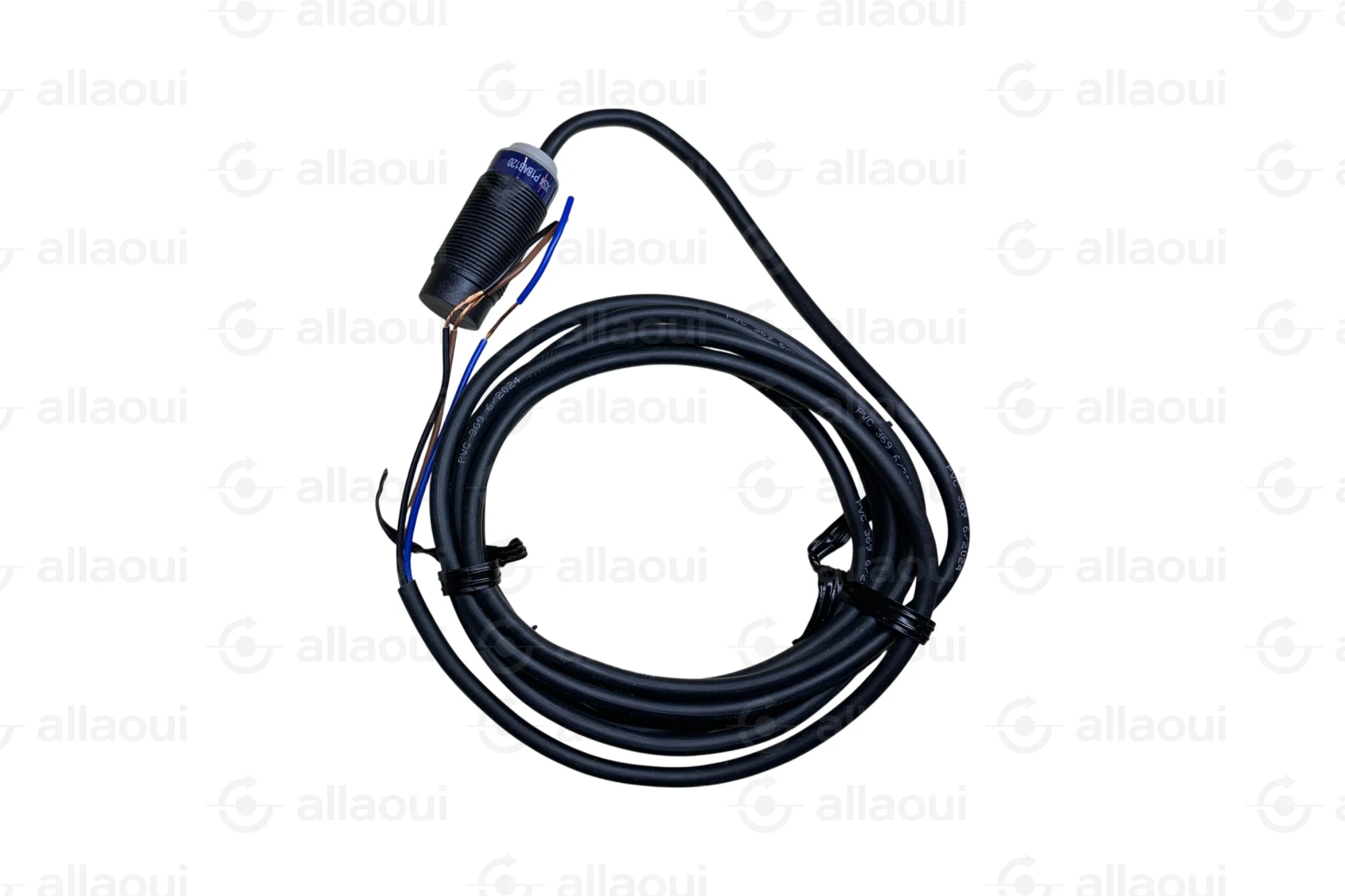 Telemecanique Inductive Proximity Sensor XS4 M18 8mm PBT 12-24VDC Cable 2m XS4P18AB120