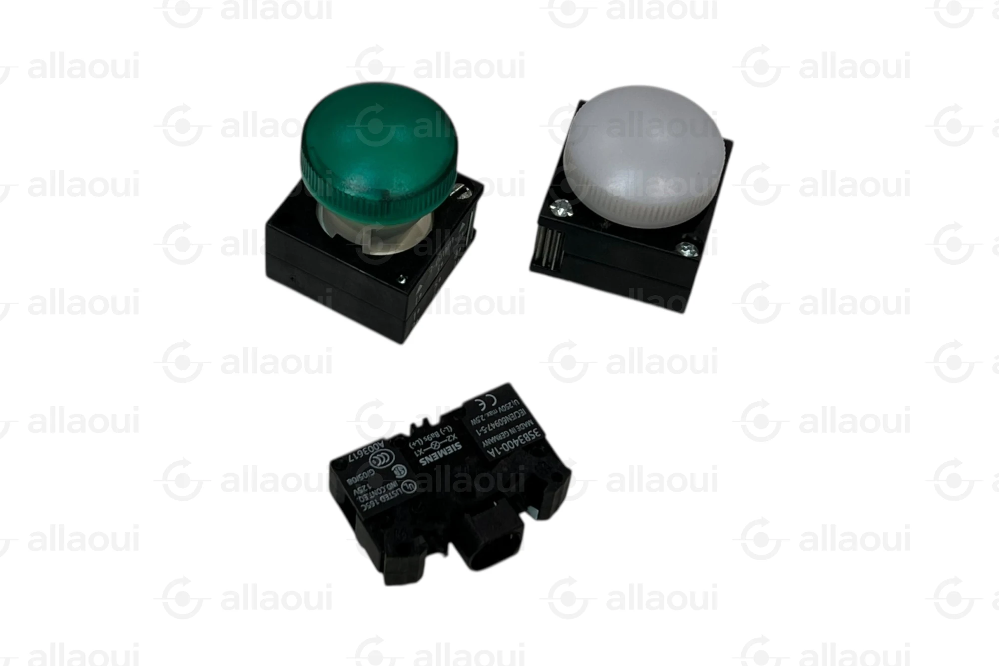 Siemens Indicator Light Green BA9s 3SB3 204-6AA40 Siemens Indicator Light Green BA9s 3SB3 204-6AA40