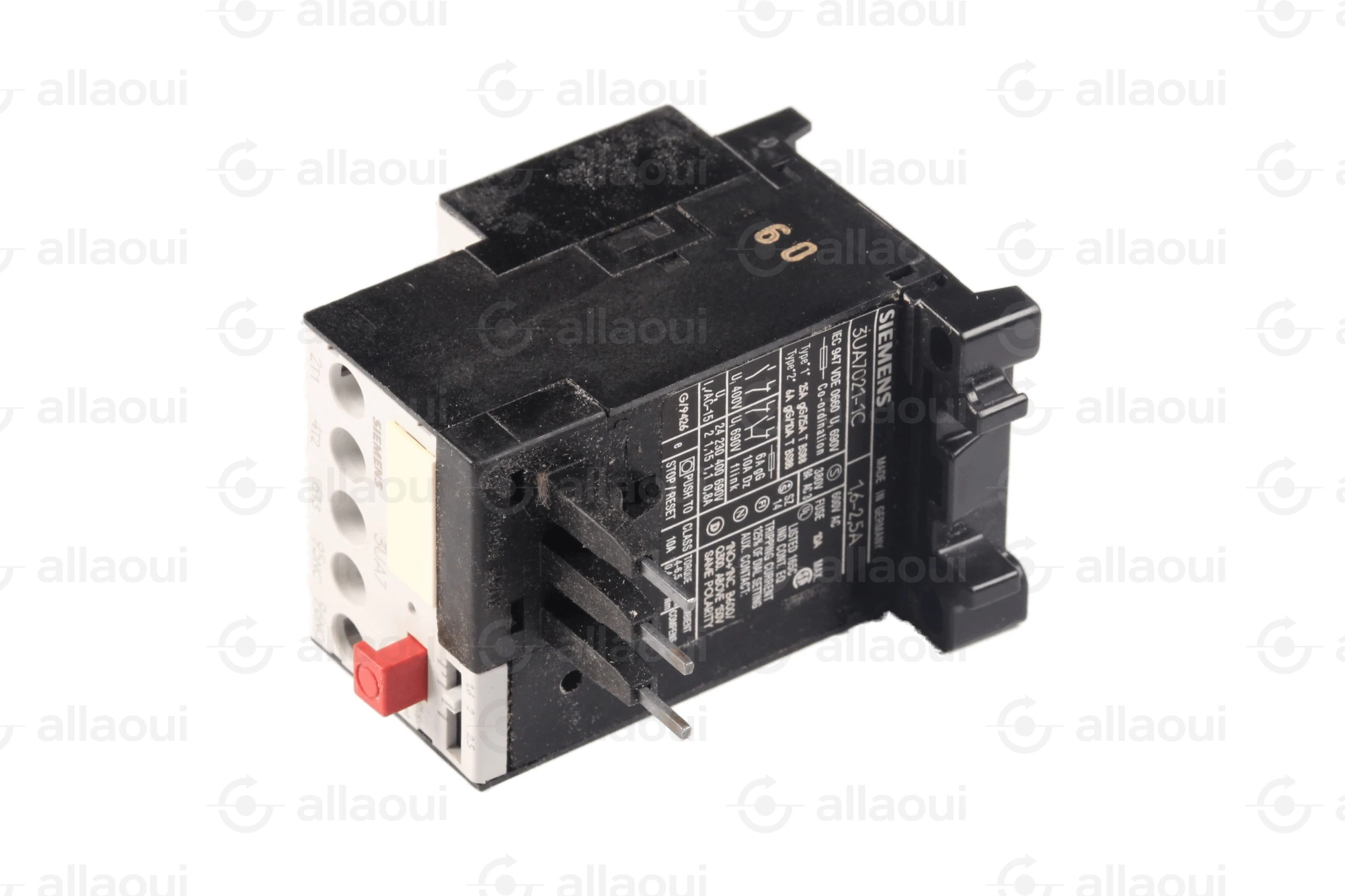 Siemens Overload Relay 3UA7021-1C Siemens Overload Relay 3UA7021-1C
