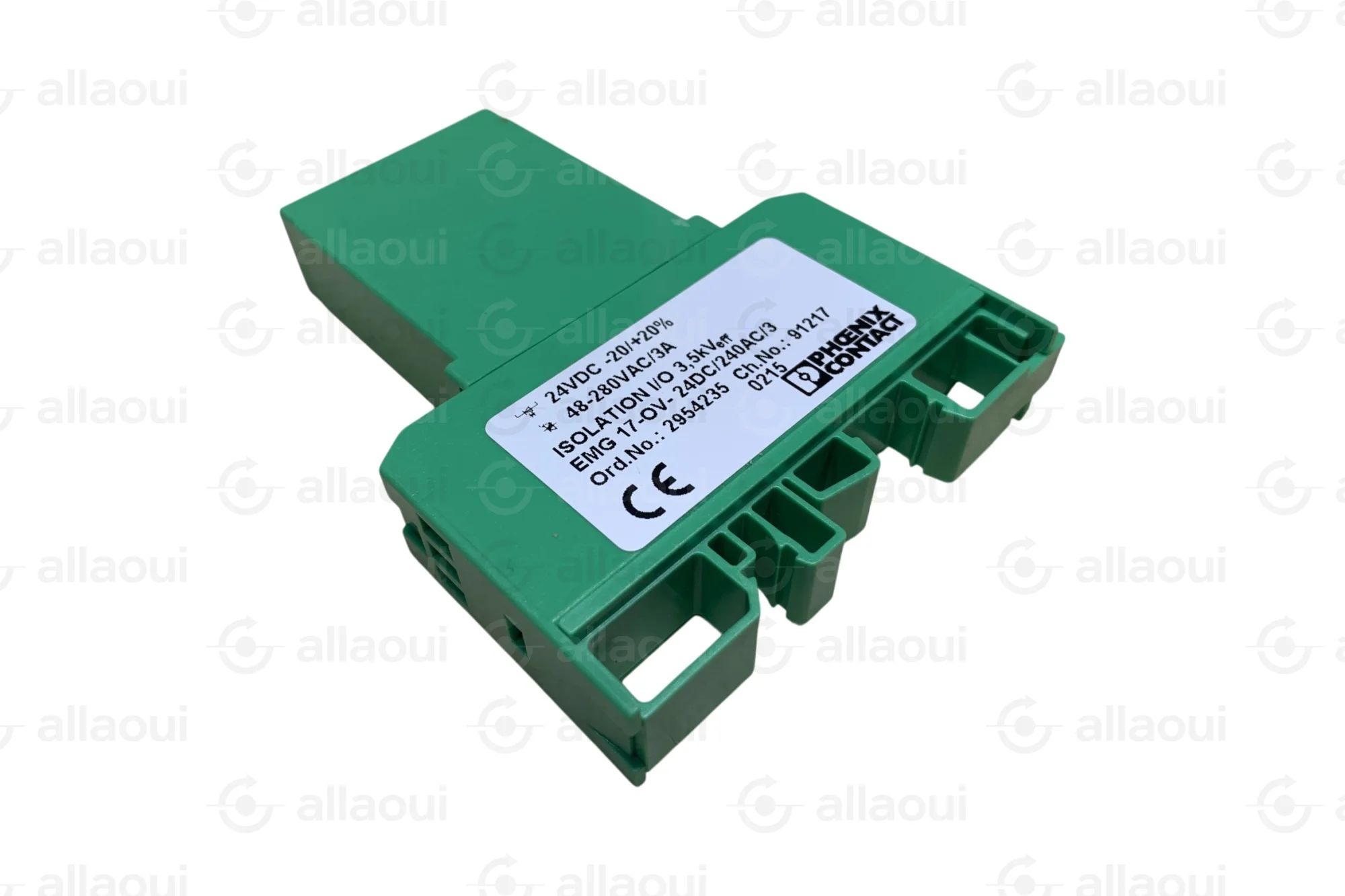 Phoenix Contact Solid-State Relay Module 24V DC Input 48-280V AC Output 3A EMG 17-OV-24DC/240AC/3