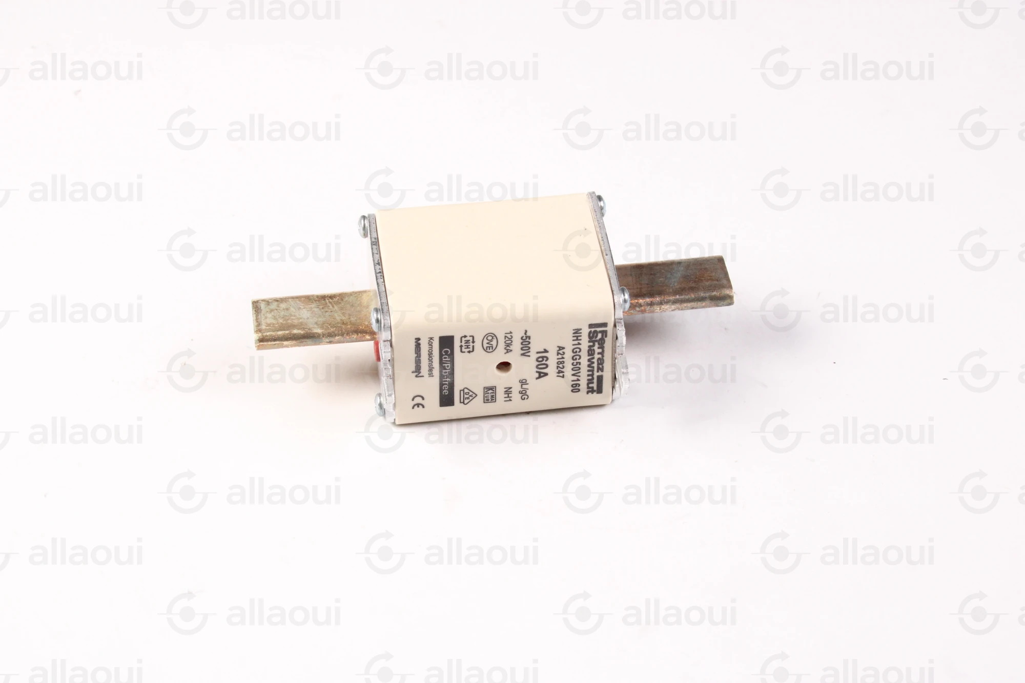 Ferraz Shawmut Fuse 160A (3 pieces) NH1GG50V160 Ferraz Shawmut Fuse 160A (3 pieces) NH1GG50V160