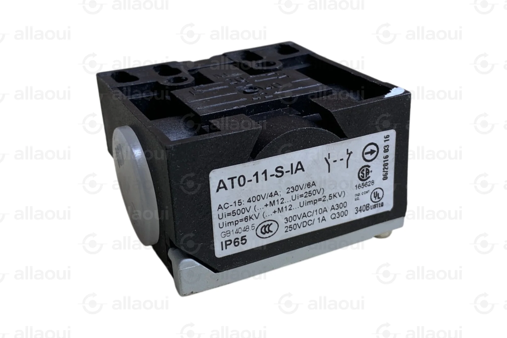 EATON Limit Switch Roller Lever IP65 AT0-11-S-IA EATON Limit Switch Roller Lever IP65 AT0-11-S-IA