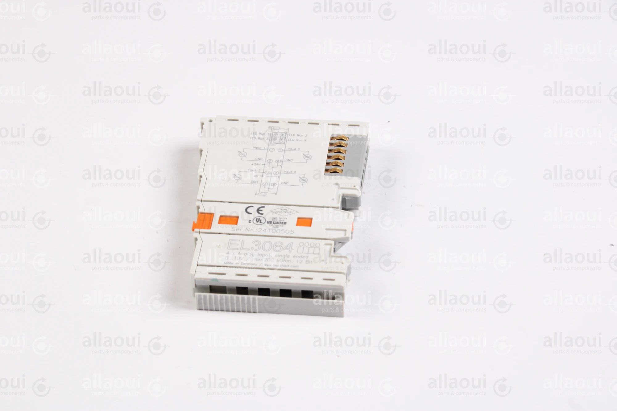 Beckhoff 4-Channel-Analog-Input-Clamp EL3064 Beckhoff 4-Channel-Analog-Input-Clamp EL3064