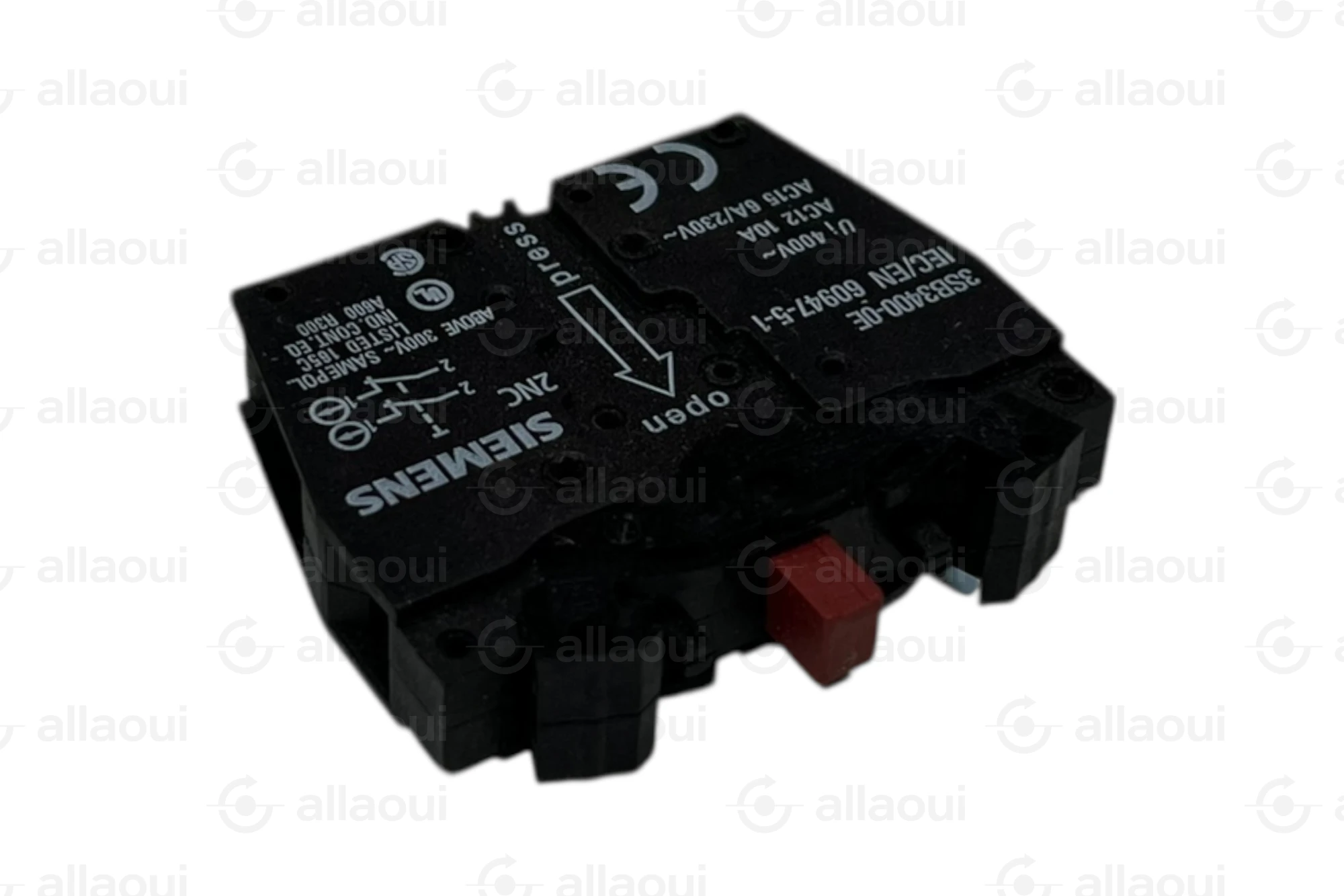 Siemens Siemens Switching Contact Block 2NC Screw Terminal 3SB3 400-0E