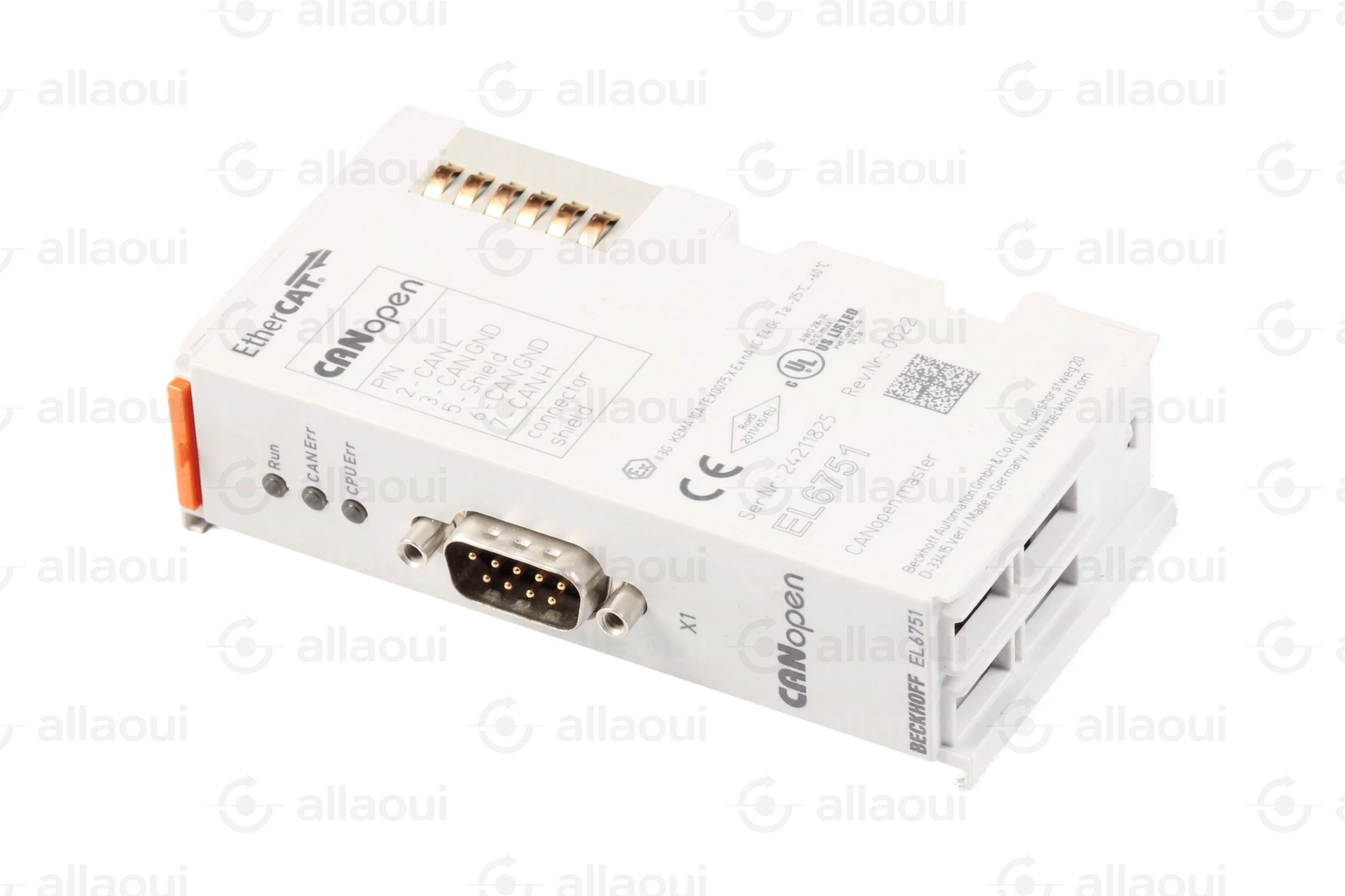 Beckhoff CANopen-Master EL6751 Beckhoff CANopen-Master EL6751