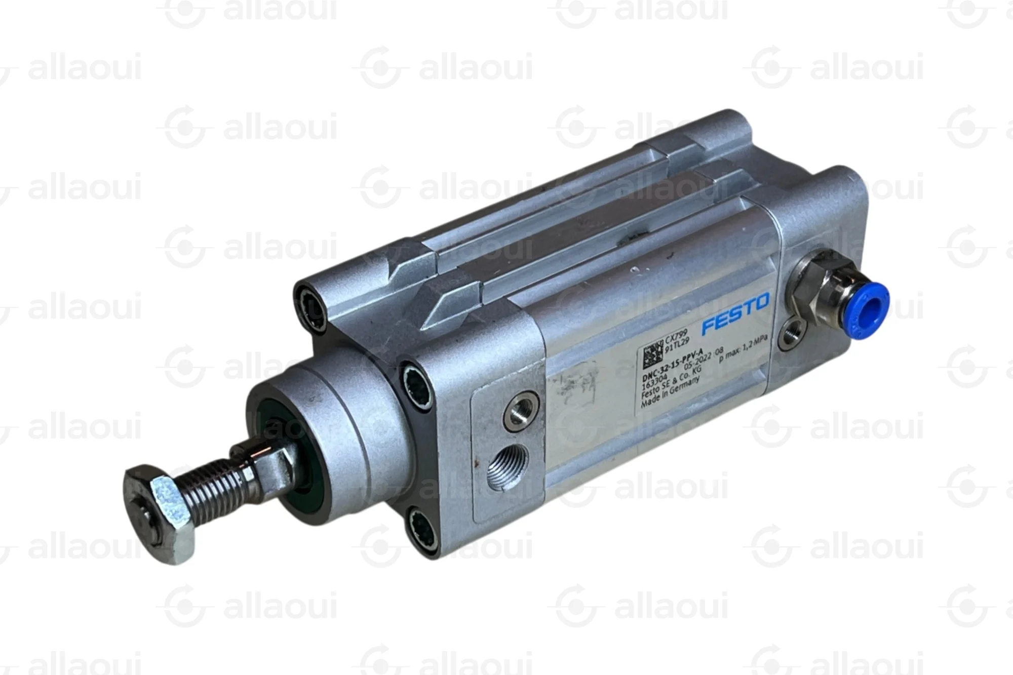 Festo Pneumatic Cylinder ISO 15552 32mm Bore Double Acting DNC-32-15-PPV-A Festo Pneumatic Cylinder ISO 15552 32mm Bore Double Acting DNC-32-15-PPV-A