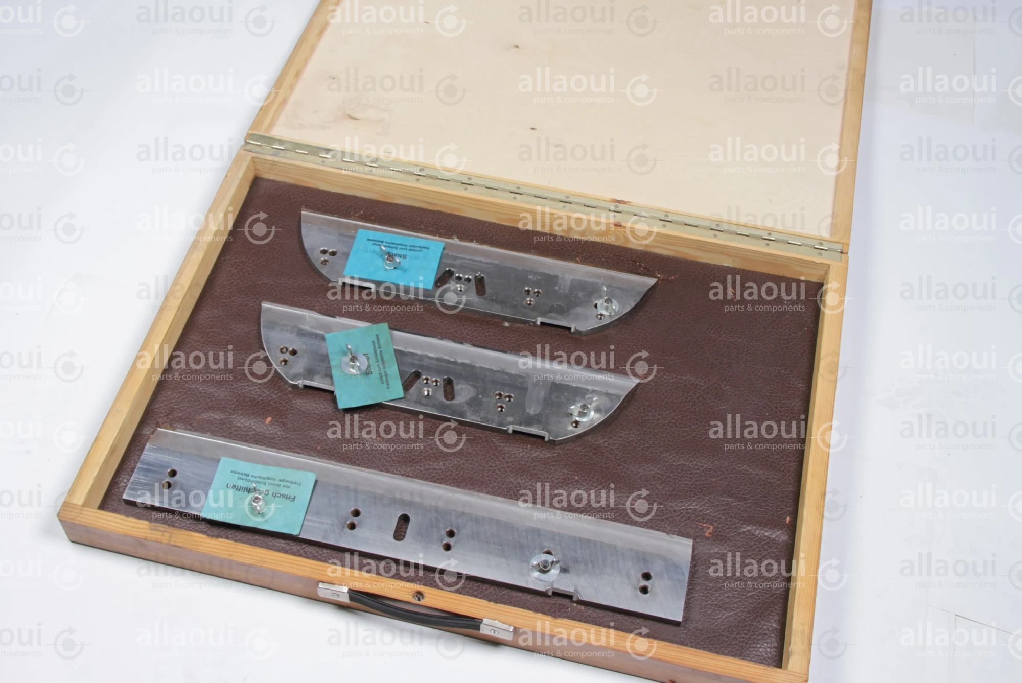 Müller Martini Orbit Knife Set incl. Box Orbit Messerset Müller Martini Orbit Knife Set incl. Box Orbit Messerset
