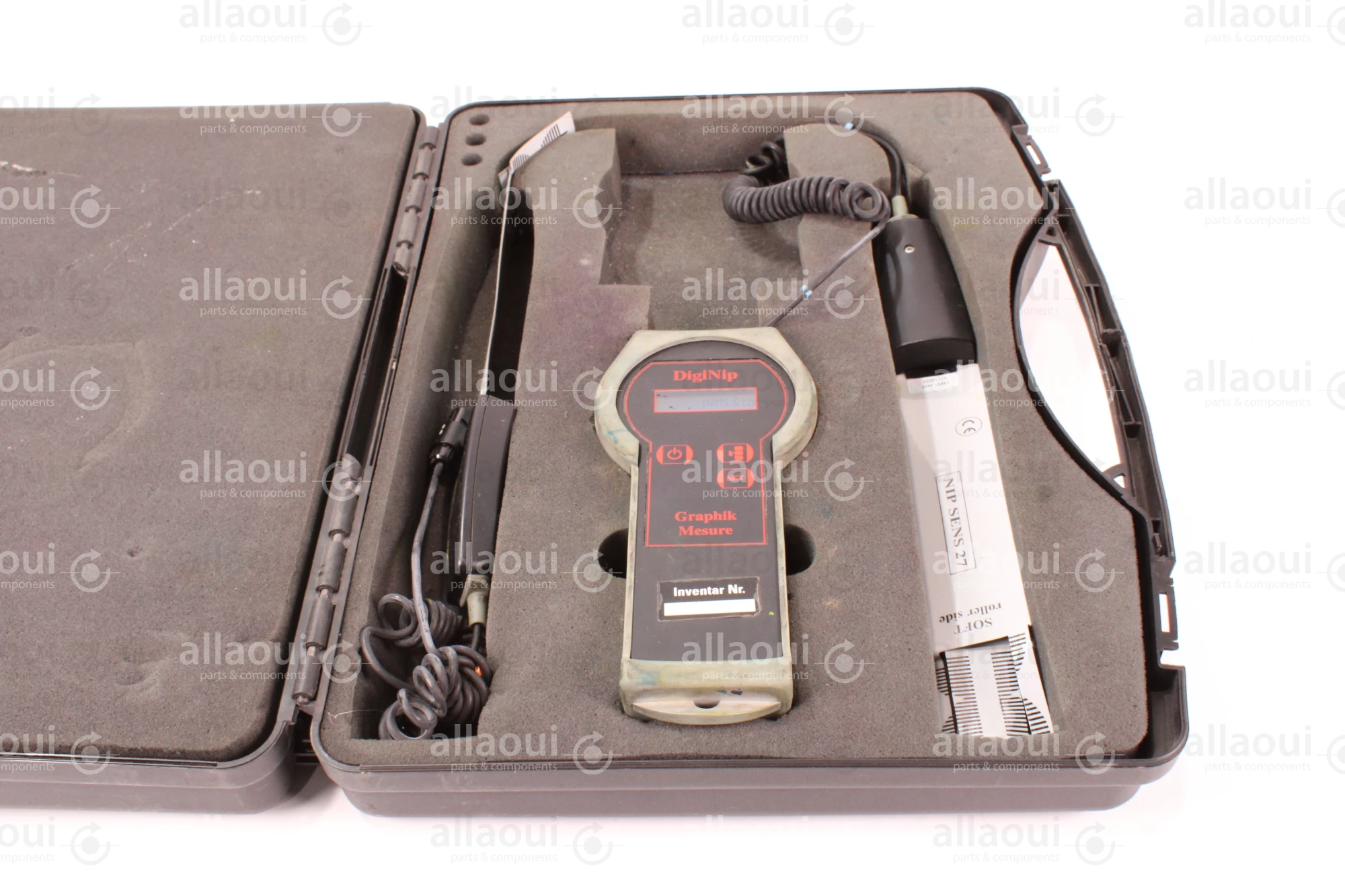 DIGINIP Roller Pressure Gauge Graphik Mesure DIGINIP Roller Pressure Gauge Graphik Mesure