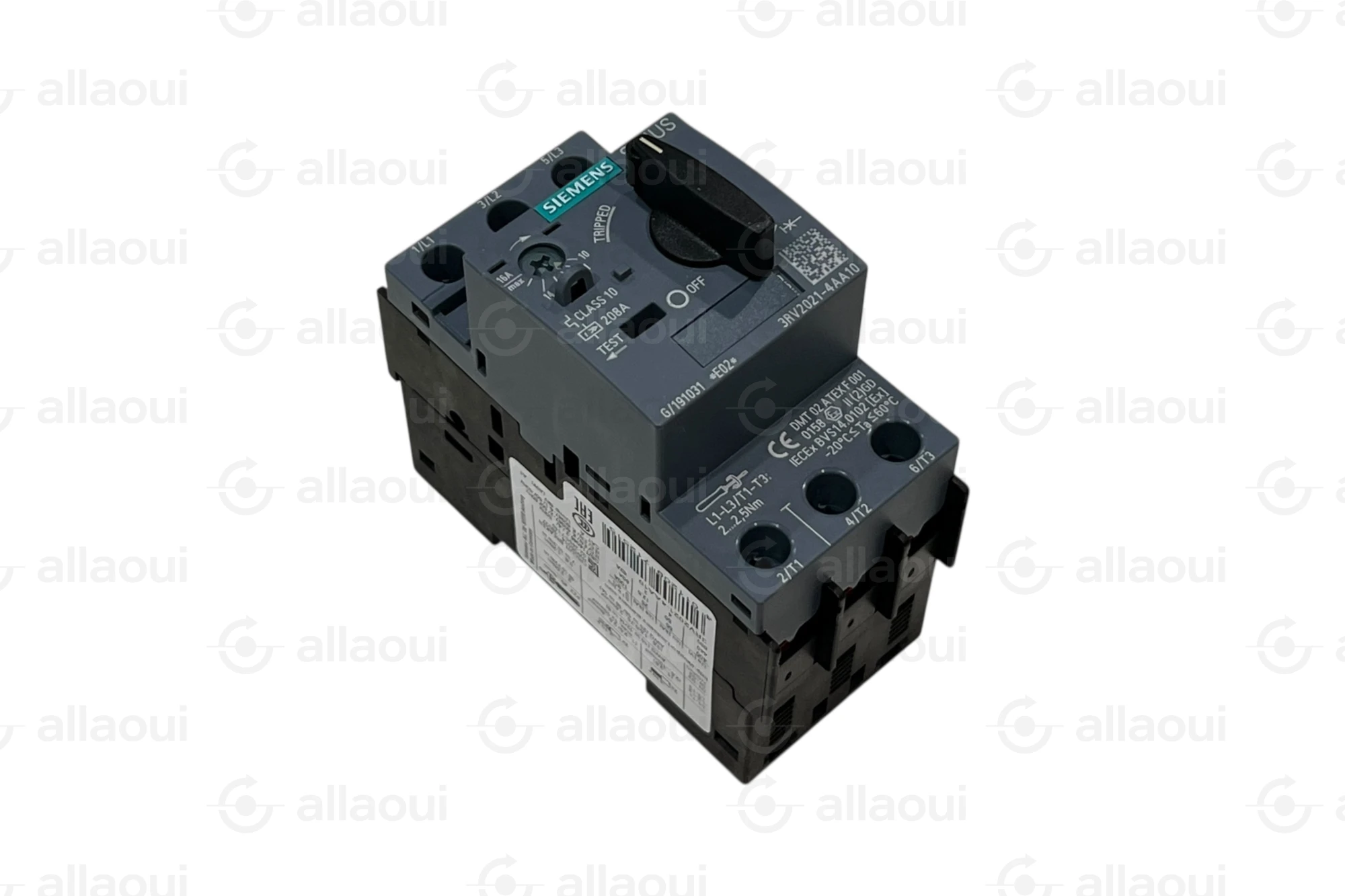 Siemens Motor Protection Circuit Breaker S0 10-16 A 3RV2021-4AA10 Siemens Motor Protection Circuit Breaker S0 10-16 A 3RV2021-4AA10
