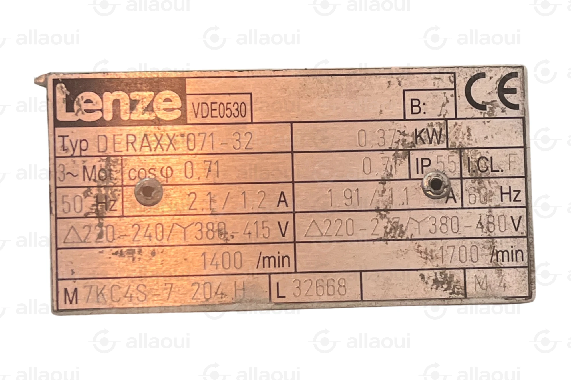 Lenze Motor DERAXX 071-32