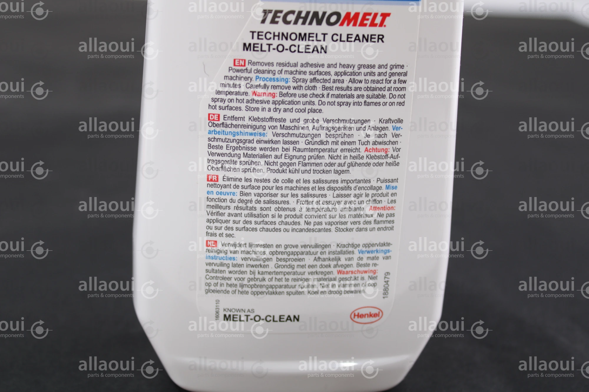 Henkel Technomelt Cleaner Melt-O-Clean (500ml) T#13378324 Henkel Technomelt Cleaner Melt-O-Clean (500ml) T#13378324