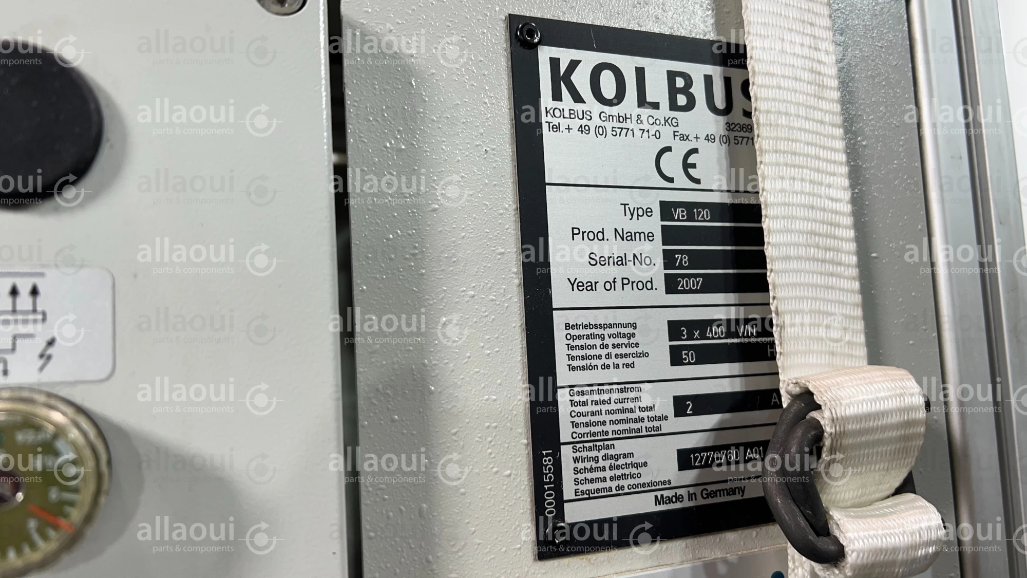 Kolbus Blocker Unit VB 120 VB120 Kolbus Blocker Unit VB 120 VB120
