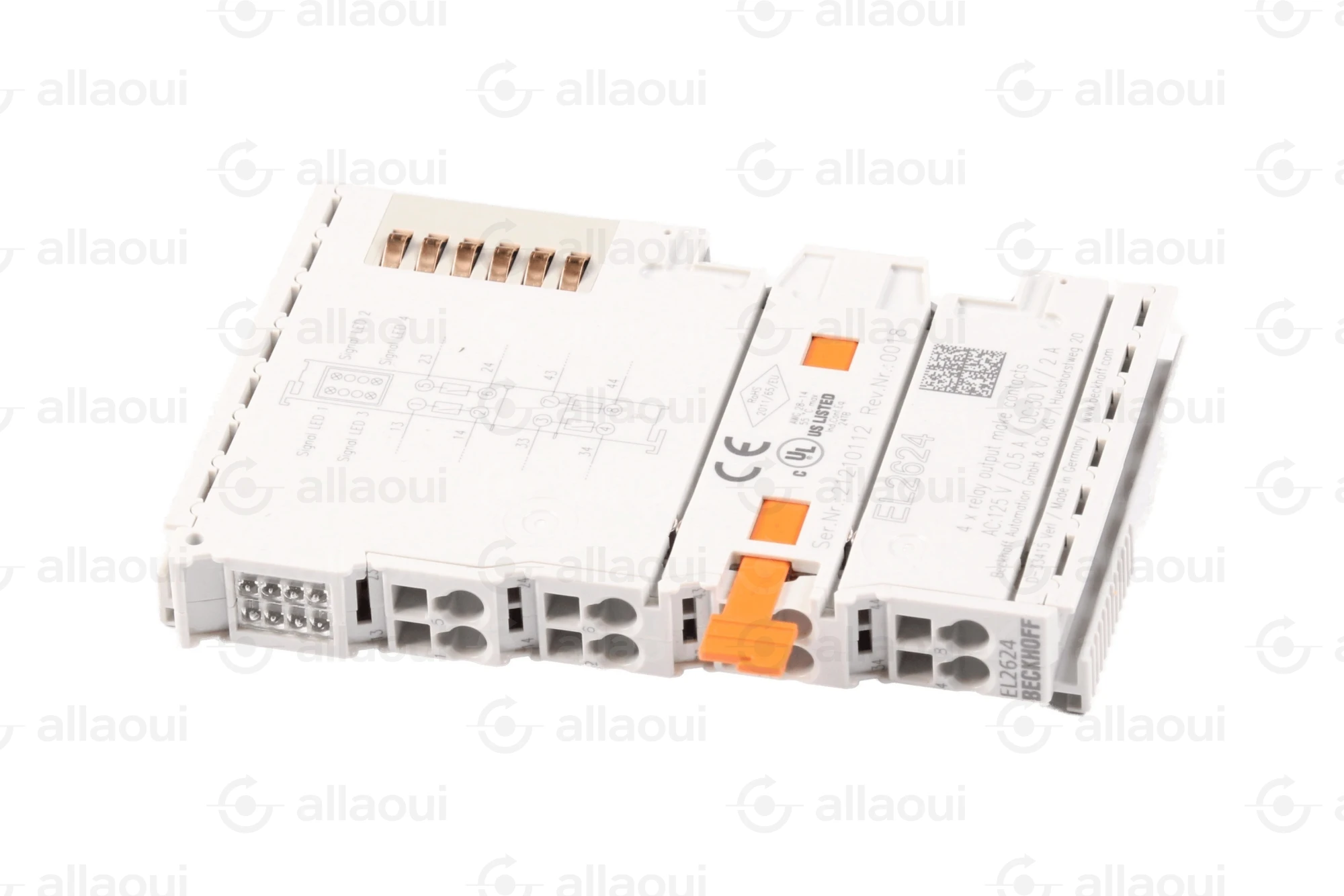 Beckhoff 4-Channel-Relay-Output-Terminal EL2624 Beckhoff 4-Channel-Relay-Output-Terminal EL2624