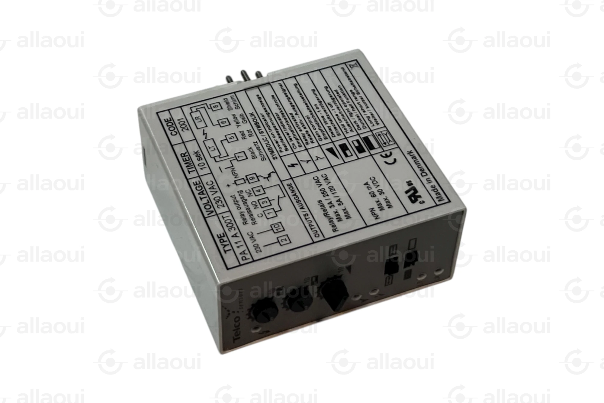 Telco Amplifier PA11A300T 230VAC Relay NPN Delay PA11A300T Telco Amplifier PA11A300T 230VAC Relay NPN Delay PA11A300T