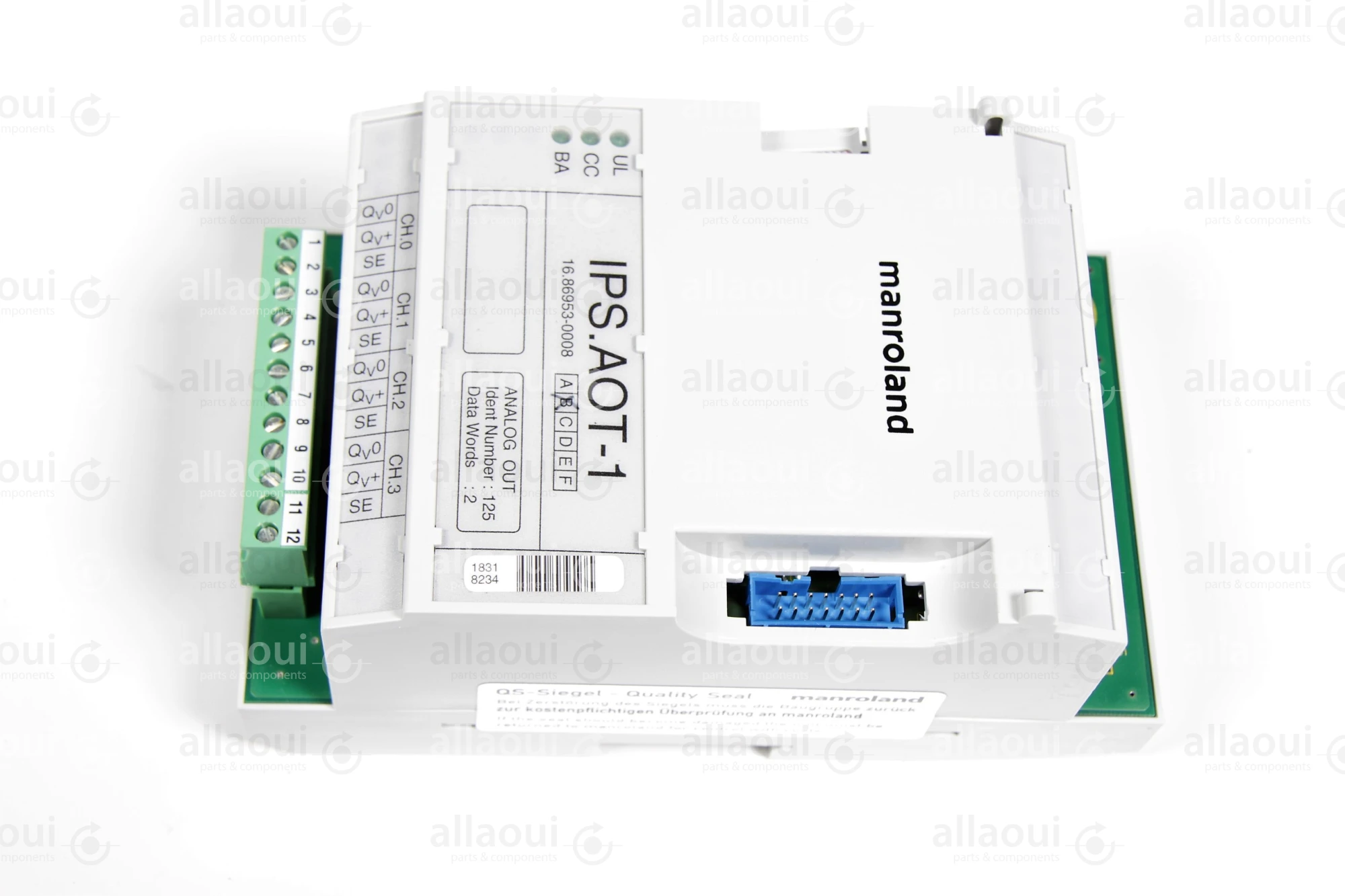 Manroland Motor Control Unit 16.86953-0008 Manroland Motor Control Unit 16.86953-0008