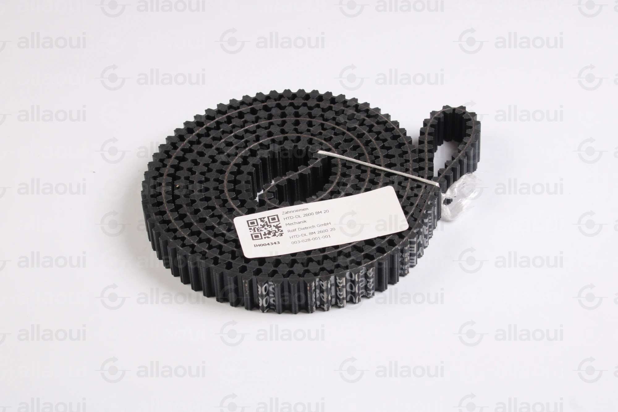Rolf Dietrich GmbH Timing Belt HTD-DL 8M 2600 20 Rolf Dietrich GmbH Timing Belt HTD-DL 8M 2600 20