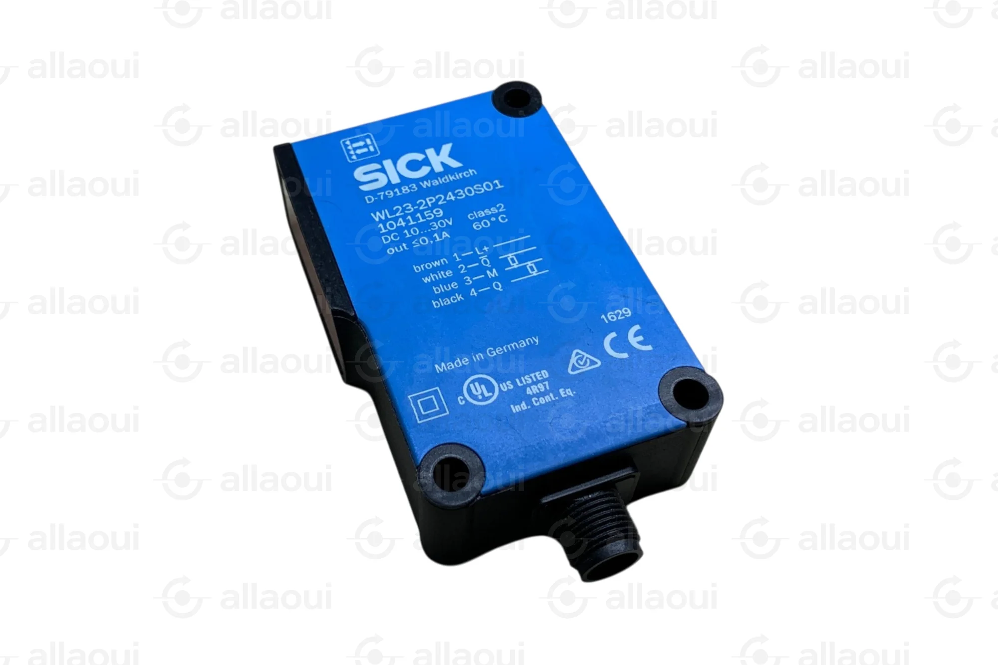 Sick Photoelectric Sensor Retro-Reflective 4M Range PNP LO DO M12 Connector WL23-2P2430S01