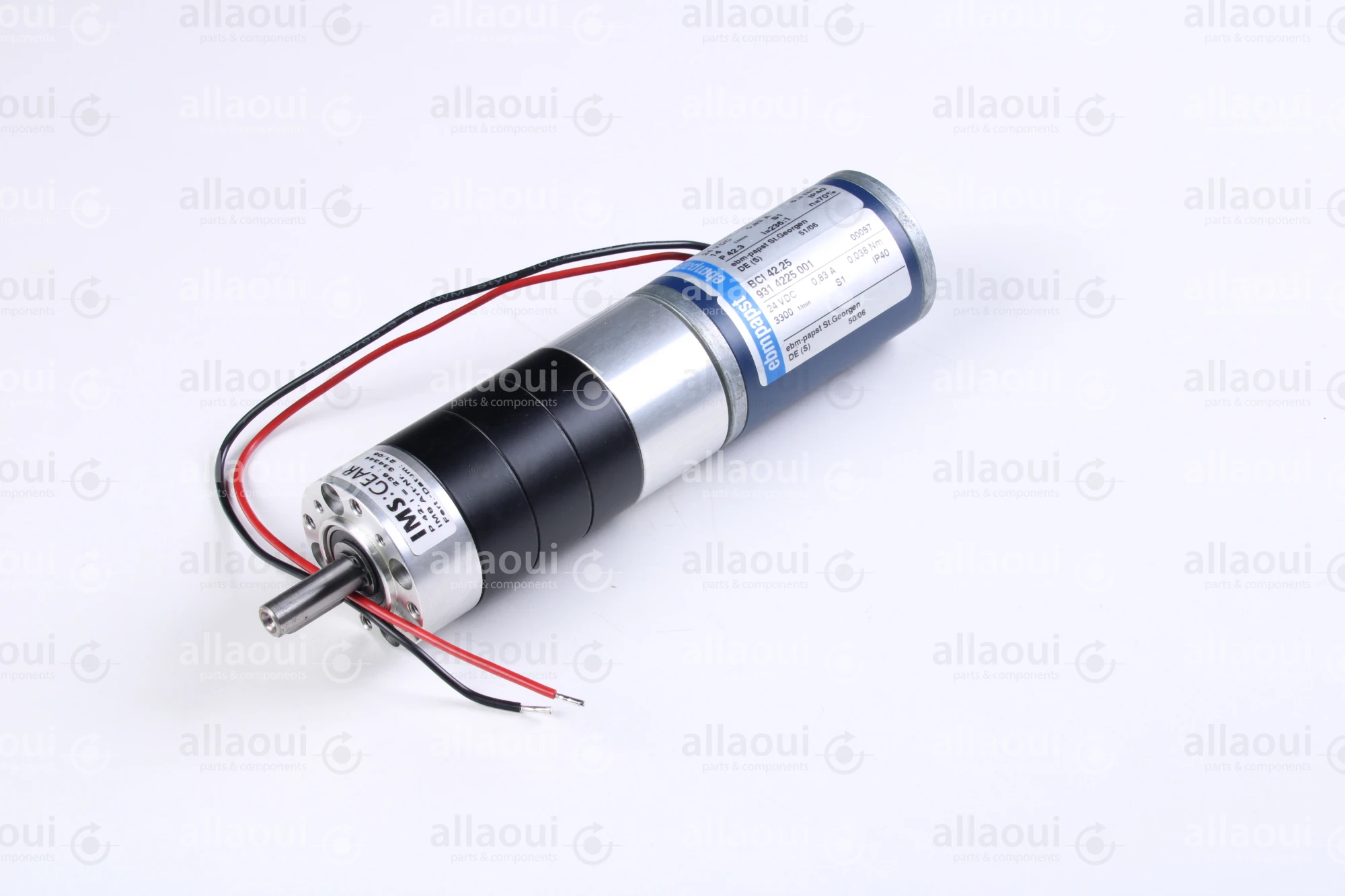 EBM PAPST Geared motor 9414225160/9314225001 24 VDC BCI 42.25 EBM PAPST Geared motor 9414225160/9314225001 24 VDC BCI 42.25