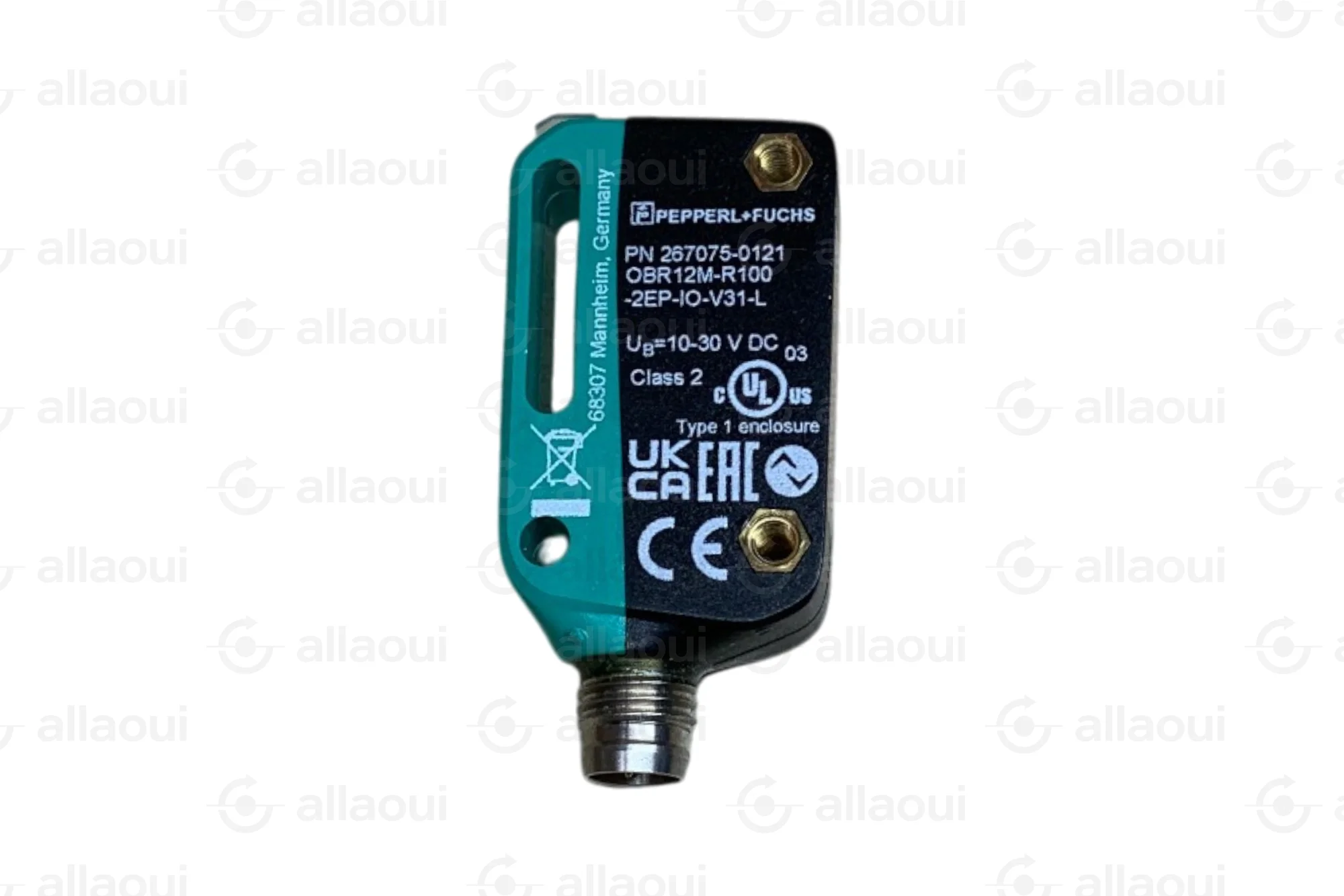 PEPPERL+FUCHS Laser Reflexion Light Barrier 12m 10-30VDC PNP/NPN M8 Connector 267075-0121 PEPPERL+FUCHS Laser Reflexion Light Barrier 12m 10-30VDC PNP/NPN M8 Connector 267075-0121