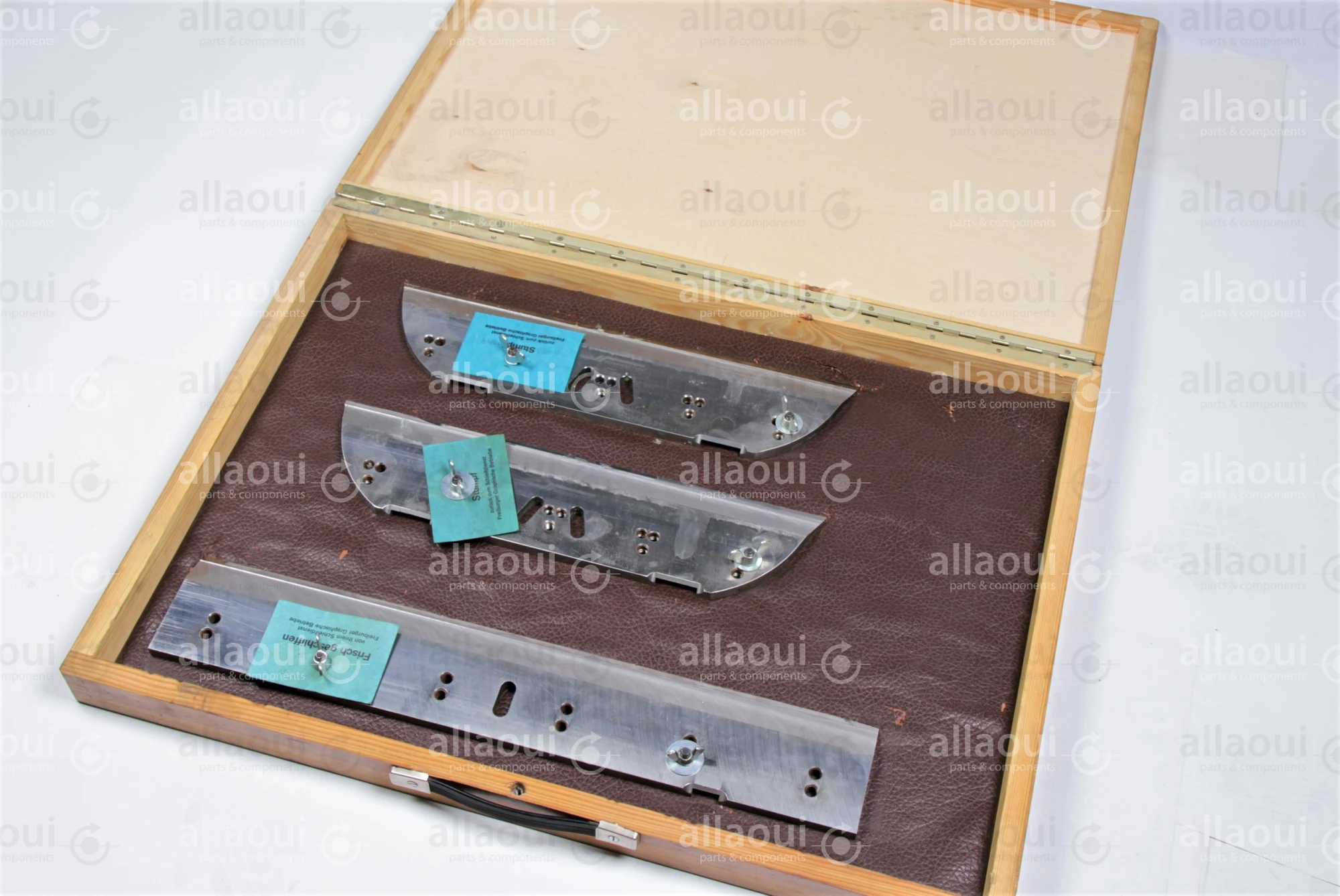 Müller Martini Orbit Knife Set incl. Box Orbit Messerset Müller Martini Orbit Knife Set incl. Box Orbit Messerset