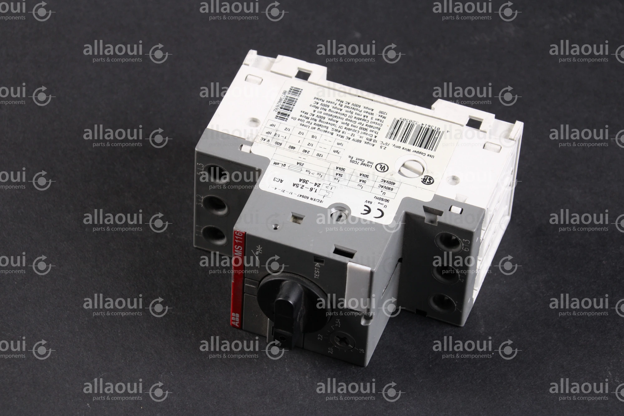 ABB Motor Circuit Breaker MS116 ABB Motor Circuit Breaker MS116