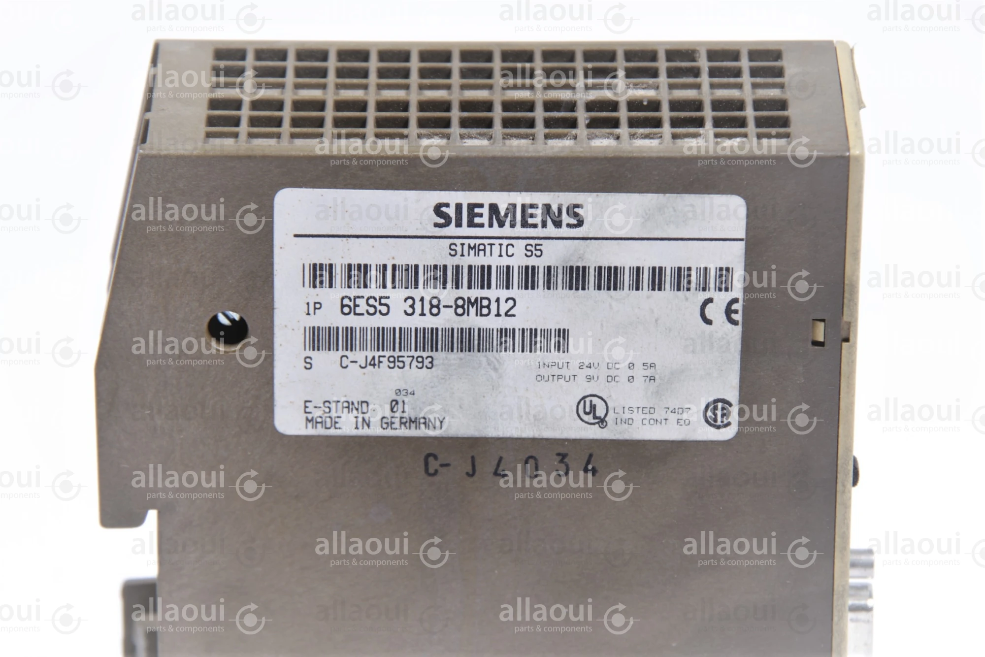 Siemens 6ES5 318-8MB12 E-Stand 01 6ES5 318-8MB12 E-Stand 01 Siemens 6ES5 318-8MB12 E-Stand 01 6ES5 318-8MB12 E-Stand 01