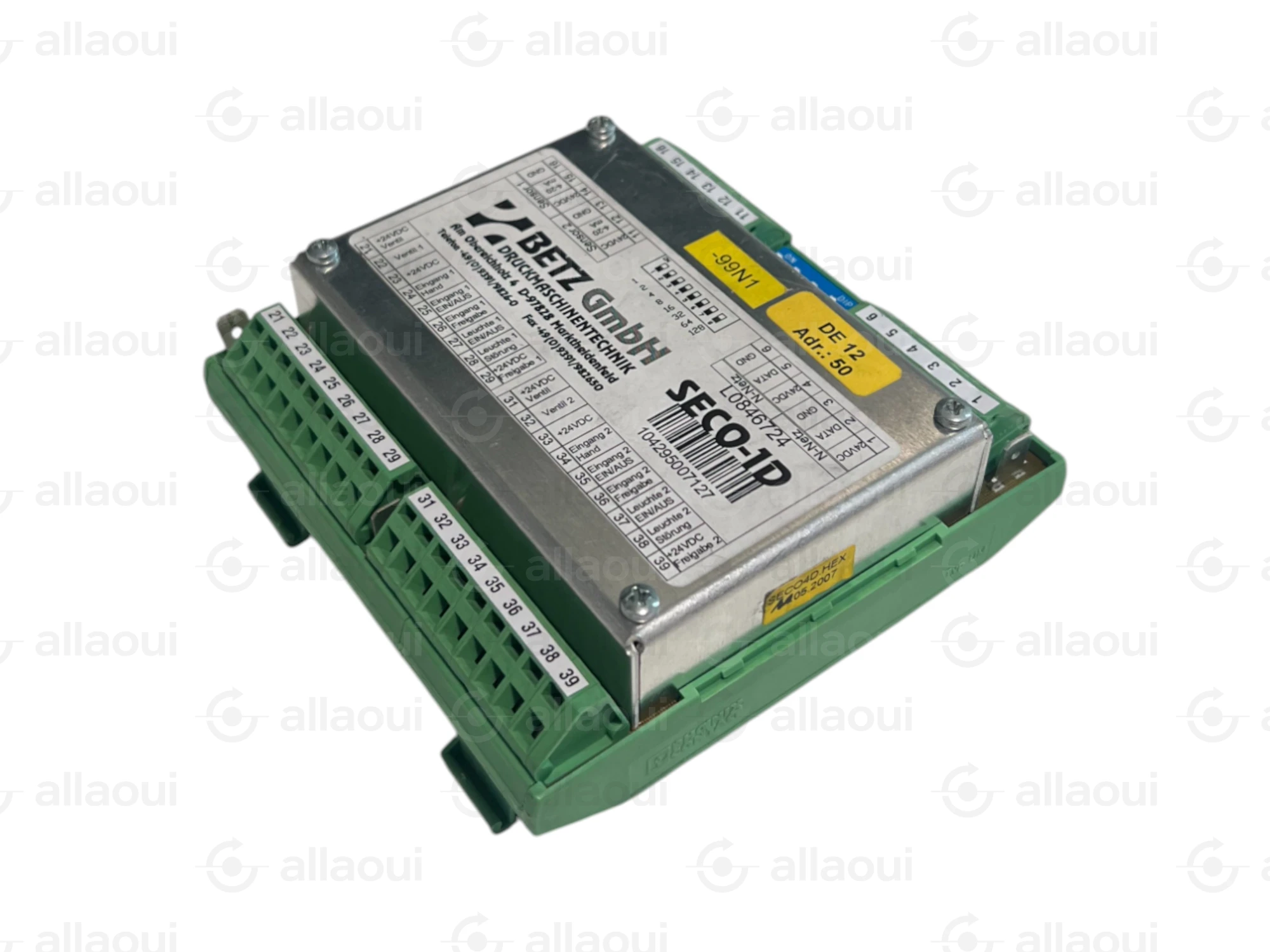 Koenig & Bauer (KBA) Seco-1D Control Unit L0846724 Koenig & Bauer (KBA) Seco-1D Control Unit L0846724