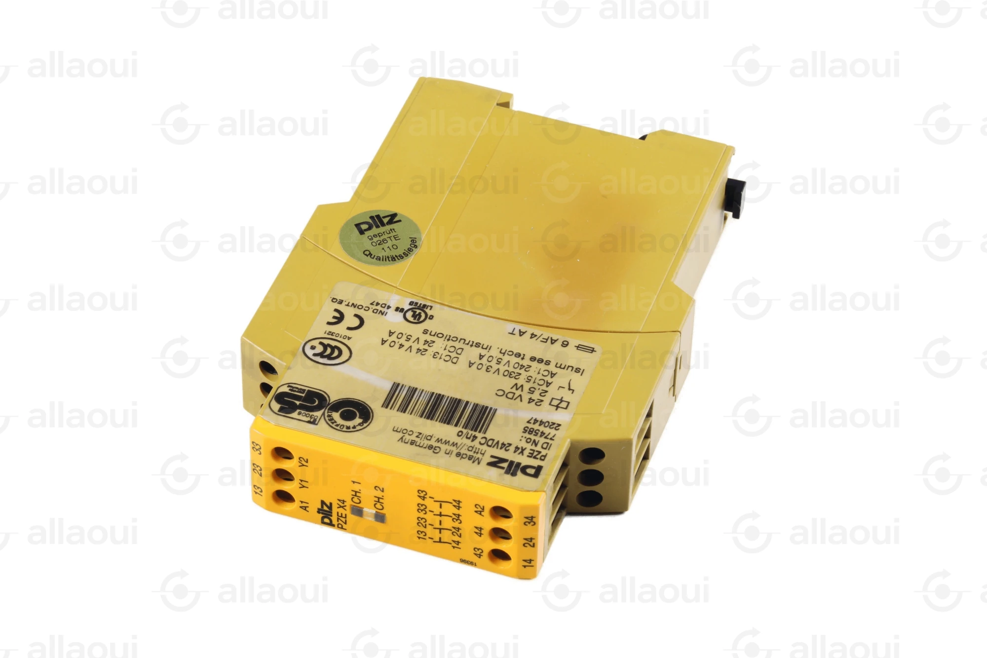 Pilz Contactor PZE X4 24VDC 4n/0 Pilz Contactor PZE X4 24VDC 4n/0