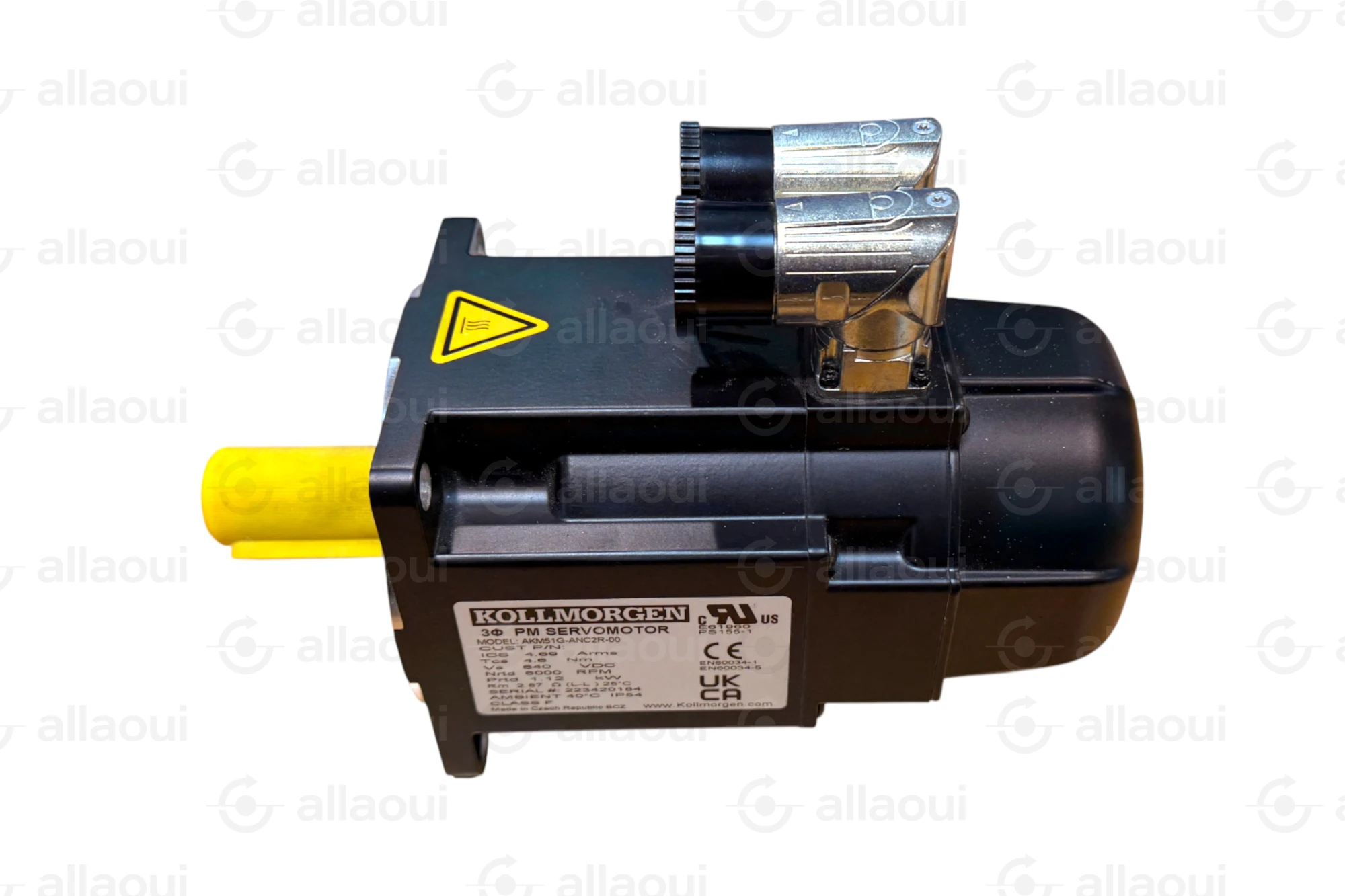 Kollmorgen AKM Servo Motor 1.12kW 6000 RPM Resolver Brake 24VDC AKM51G-ANC2R-00 Kollmorgen AKM Servo Motor 1.12kW 6000 RPM Resolver Brake 24VDC AKM51G-ANC2R-00