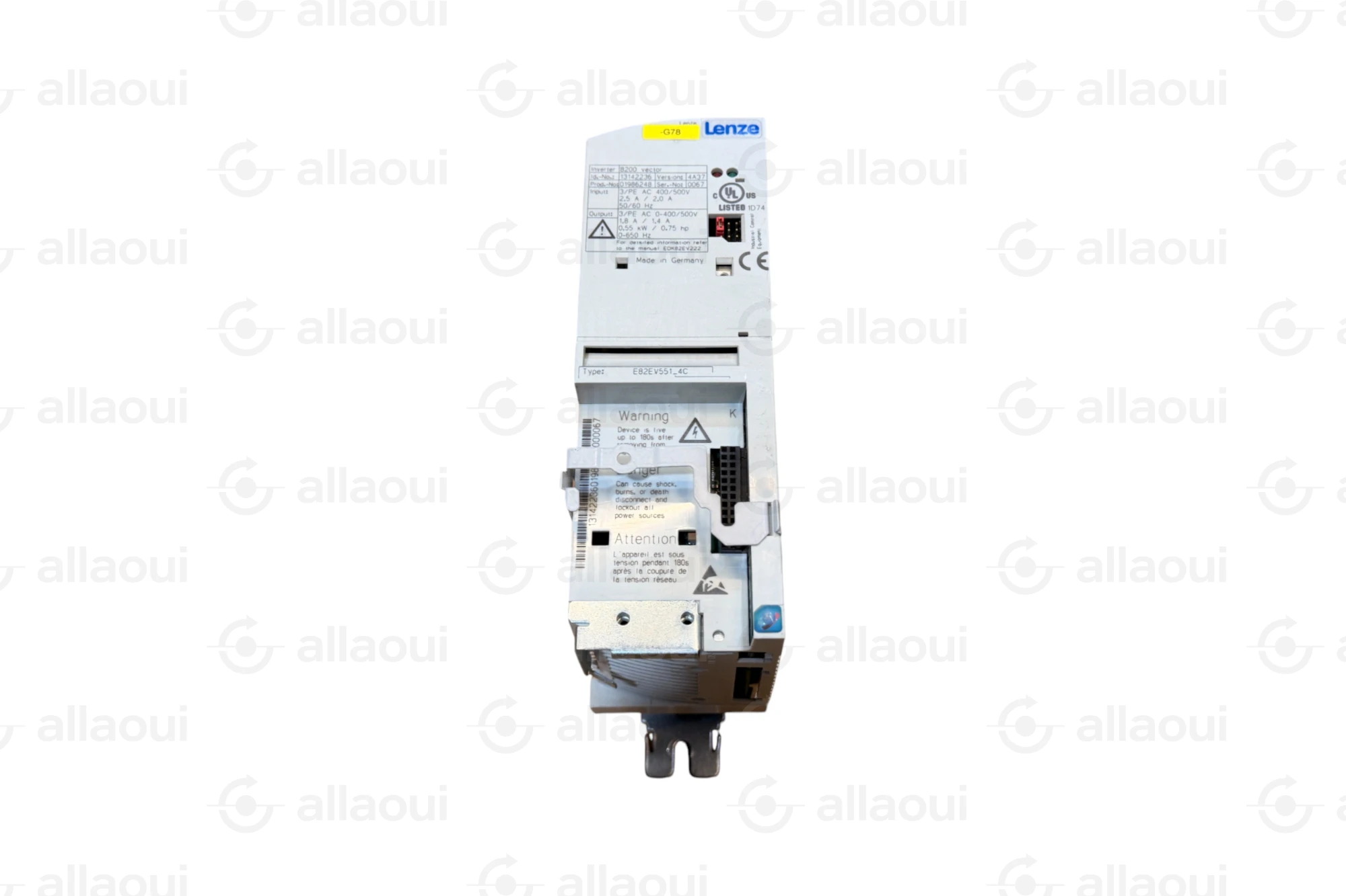 Lenze Frequency Converter 8200 Vector E82EV551_4C