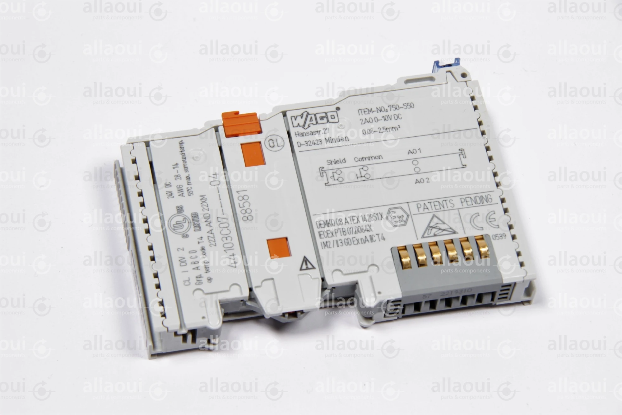 Wago 2-Channel analog output 750-550 Wago 2-Channel analog output 750-550