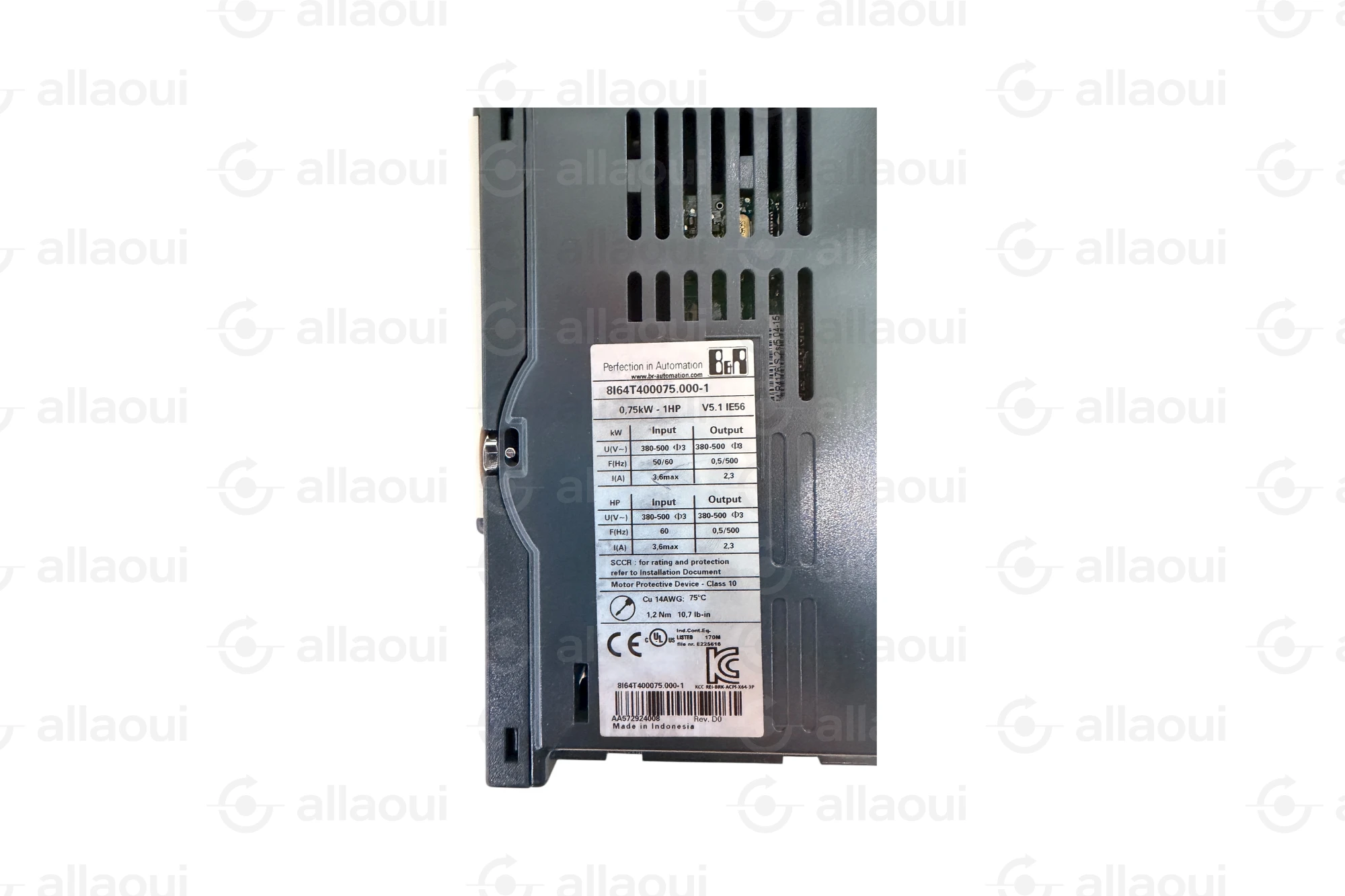 B&R Industrial Automation Frequency Inverter 8I64T400075.00X-1