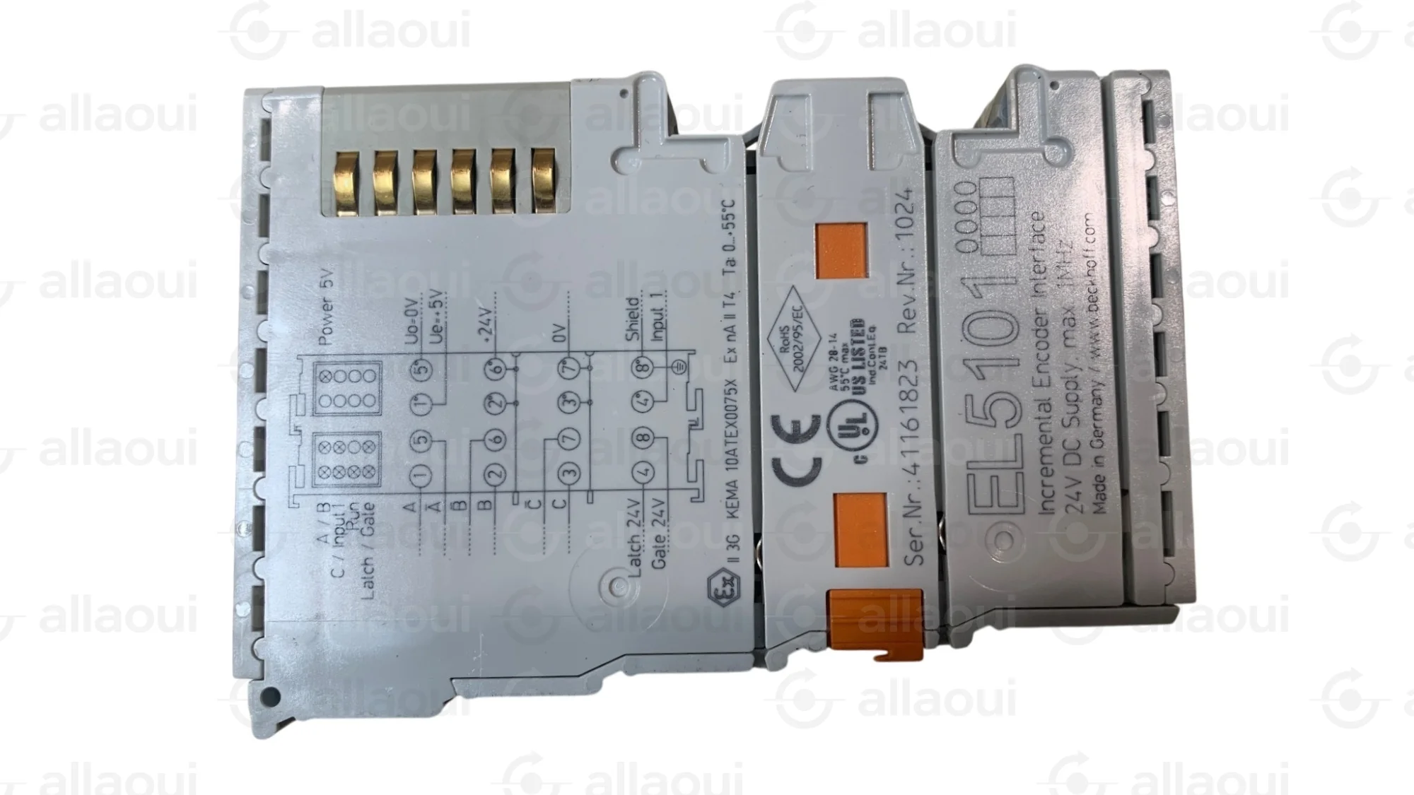 Beckhoff Incremental Encoder Interface RS422 TTL EL5101-0000 Beckhoff Incremental Encoder Interface RS422 TTL EL5101-0000