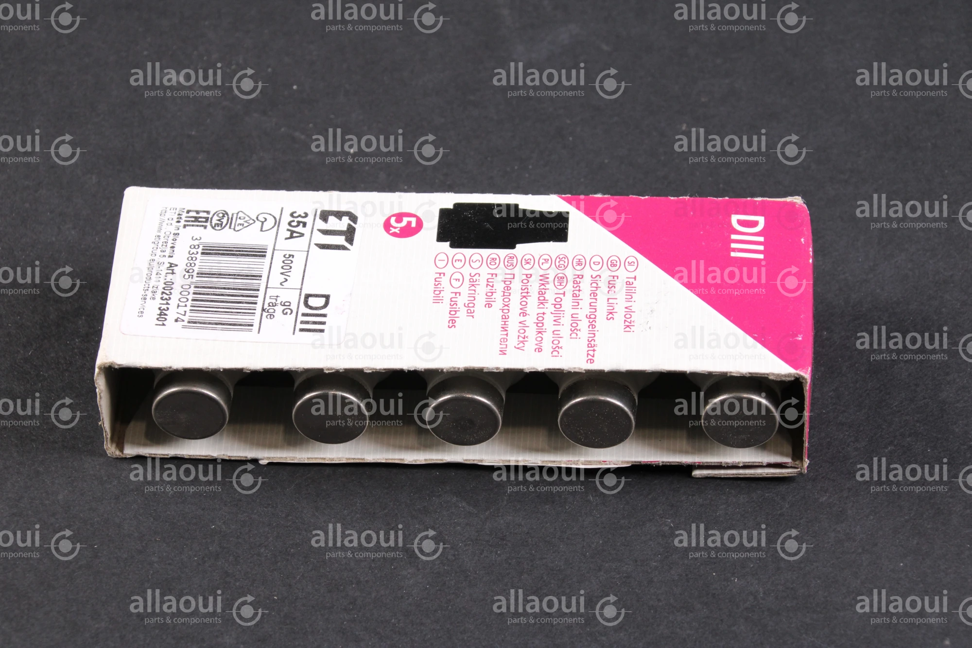 ETI DII-Fuse Links (5 Pieces) 000132042 ETI DII-Fuse Links (5 Pieces) 000132042