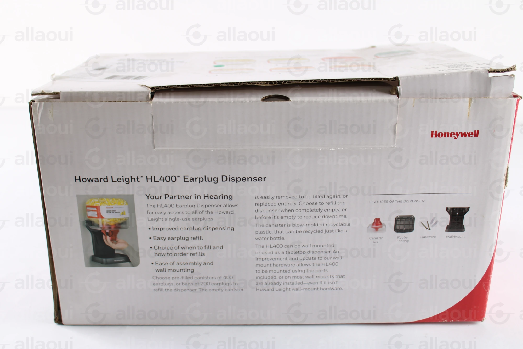 Honeywell Earplug Dispenser HL400 Honeywell Earplug Dispenser HL400