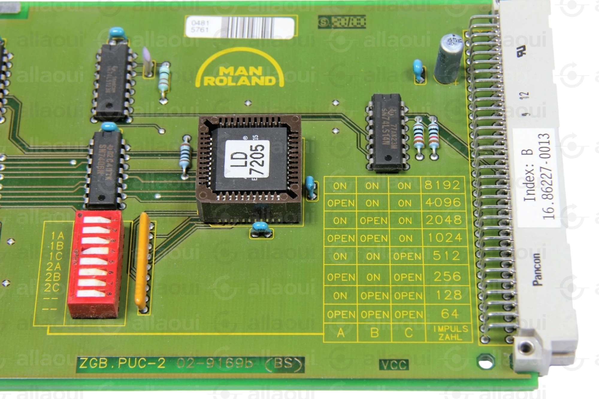 Manroland Control Board 16.86227-0013 Index: B 16.86227-0013 Index: B Manroland Control Board 16.86227-0013 Index: B 16.86227-0013 Index: B