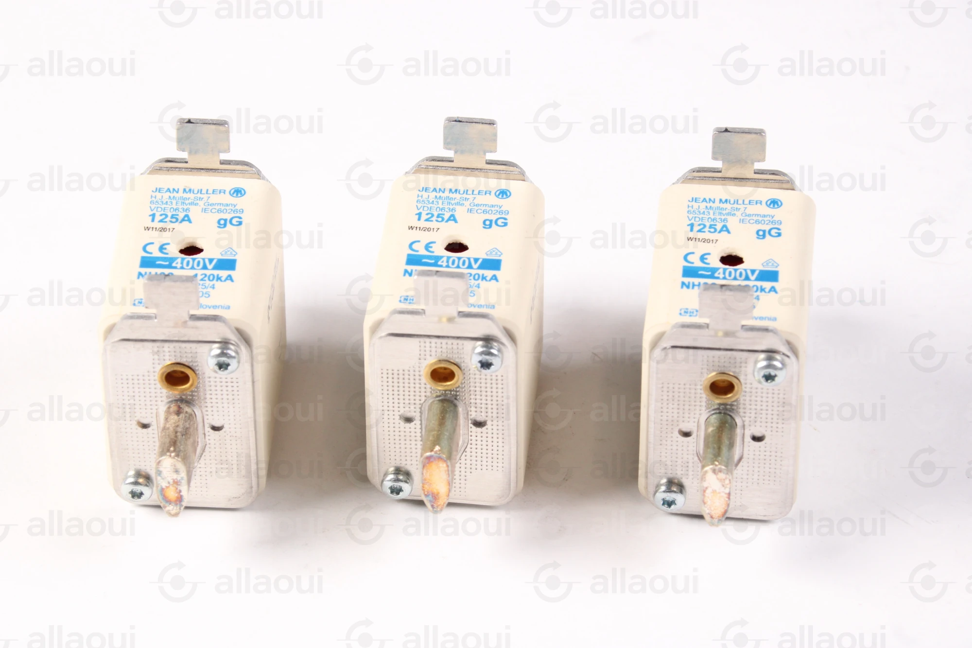 Jean Müller Fuse (3 pieces) VDE0636 Jean Müller Fuse (3 pieces) VDE0636